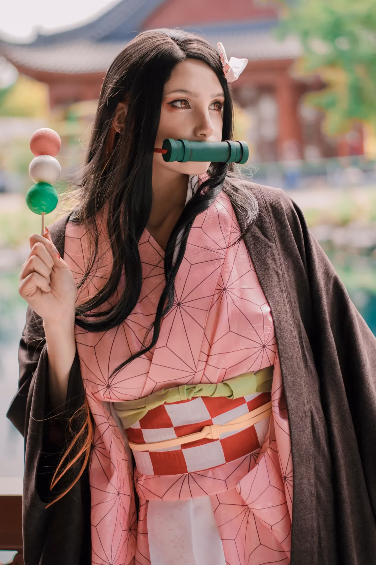 Alexandre is Fluffy as Nezuko Kamado — cosplay photo 10 of 11