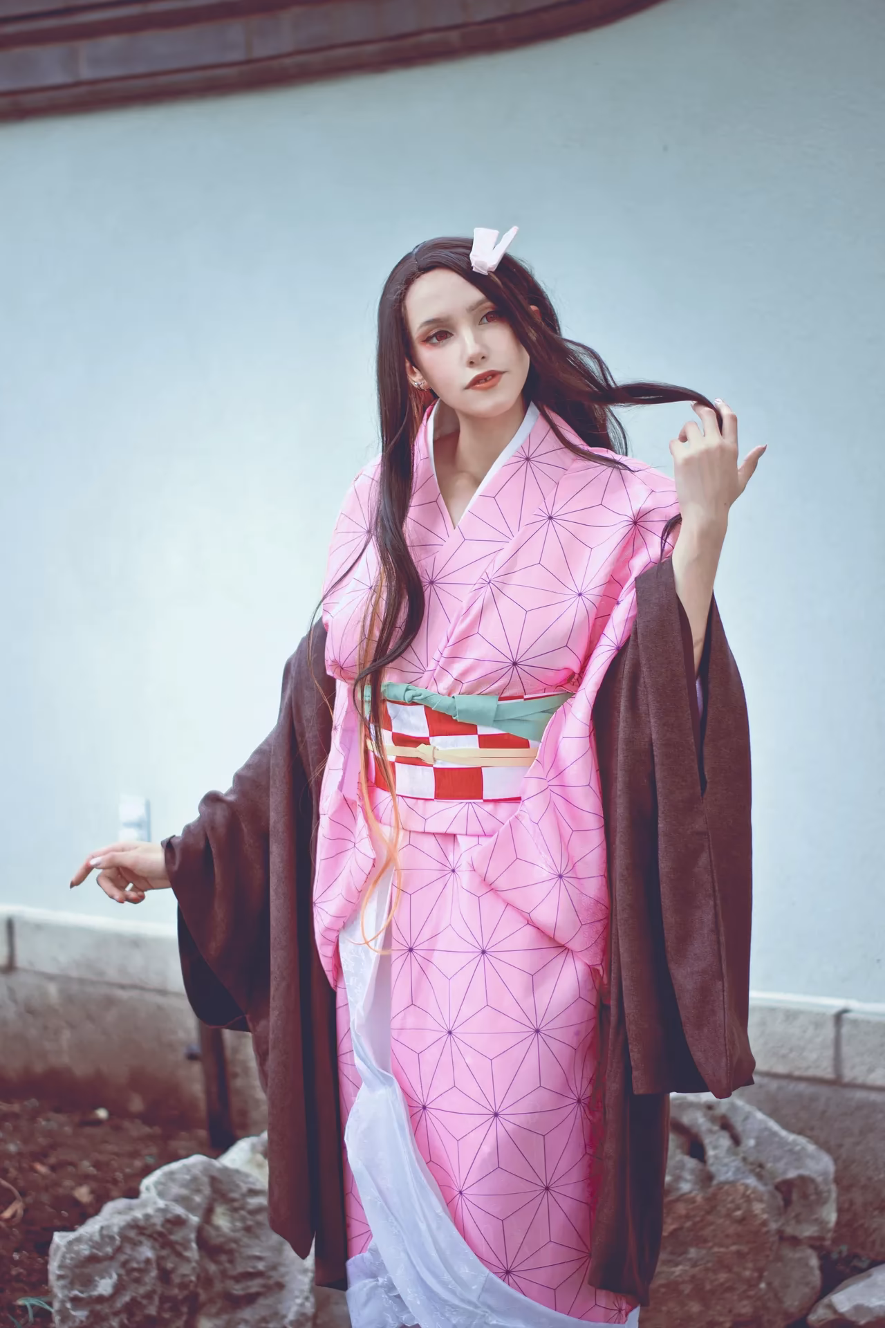 Alexandre is Fluffy as Nezuko Kamado — cosplay photo 4 of 11
