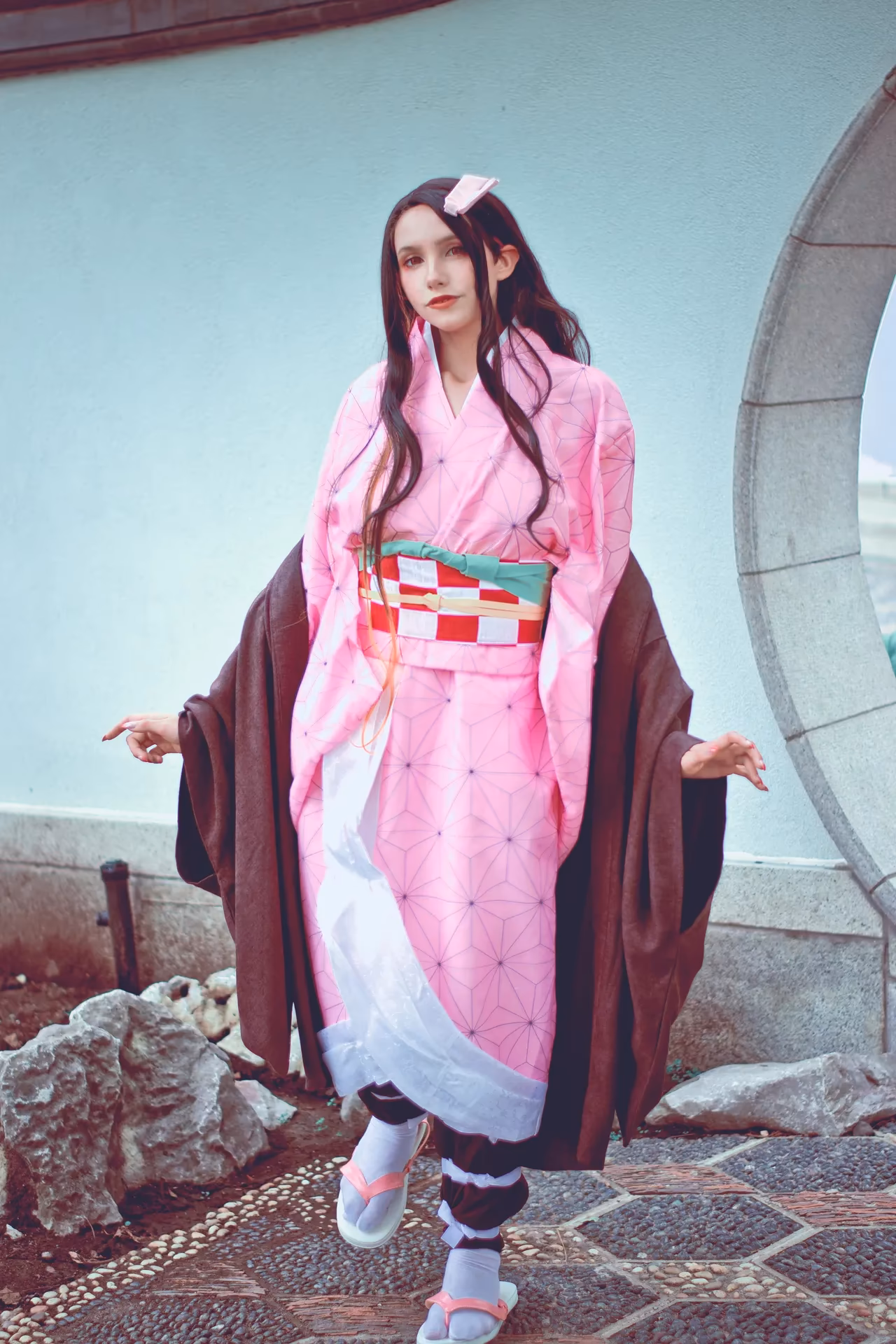 Alexandre is Fluffy as Nezuko Kamado — cosplay photo 5 of 11