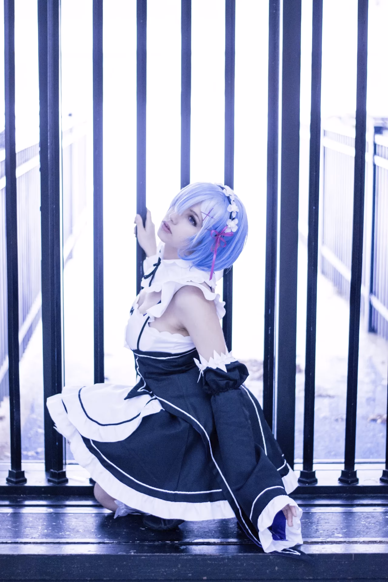 Alexandre is Fluffy as Rem — cosplay photo 19 of 20