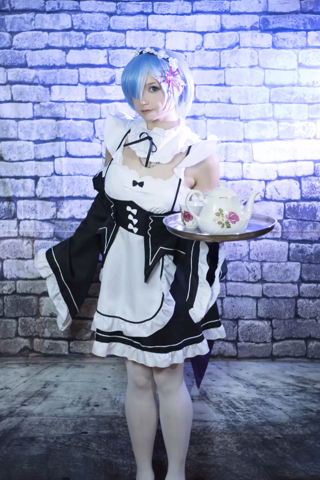 Alexandre is Fluffy as Rem — cosplay photo 3 of 20