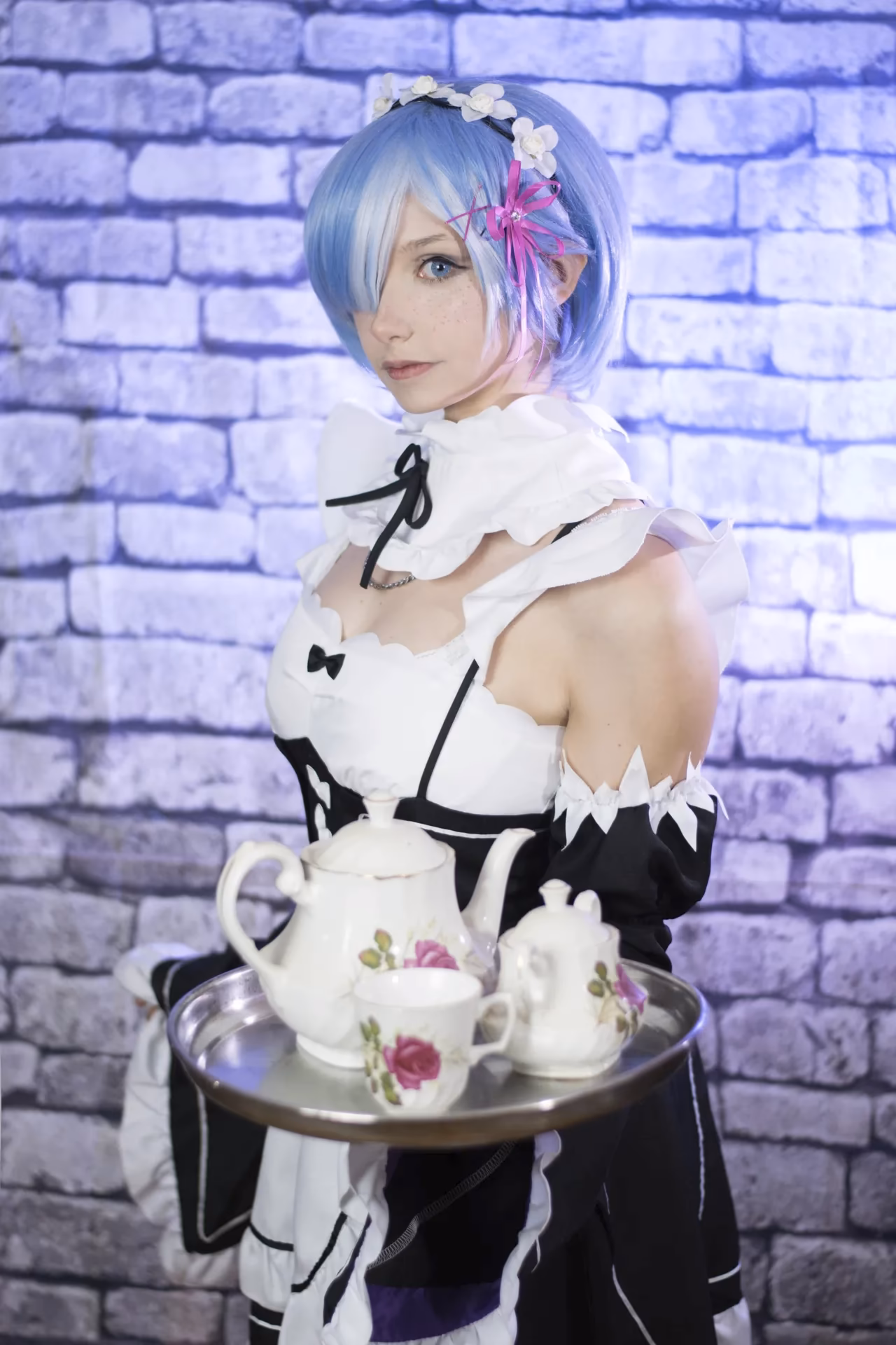 Alexandre is Fluffy as Rem — cosplay photo 4 of 20
