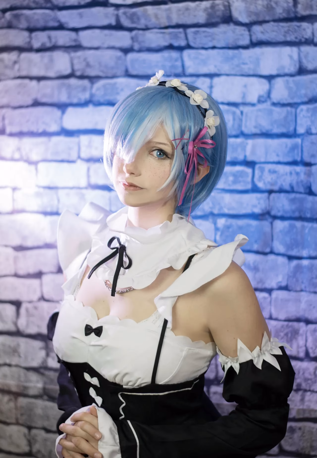 Alexandre is Fluffy as Rem — cosplay photo 5 of 20
