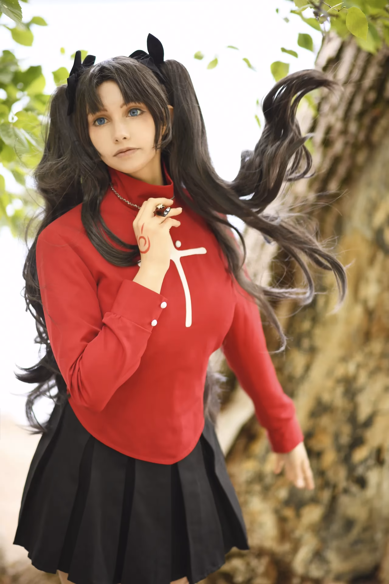 Alexandre is Fluffy as Rin Tohsaka — cosplay photo 6 of 10