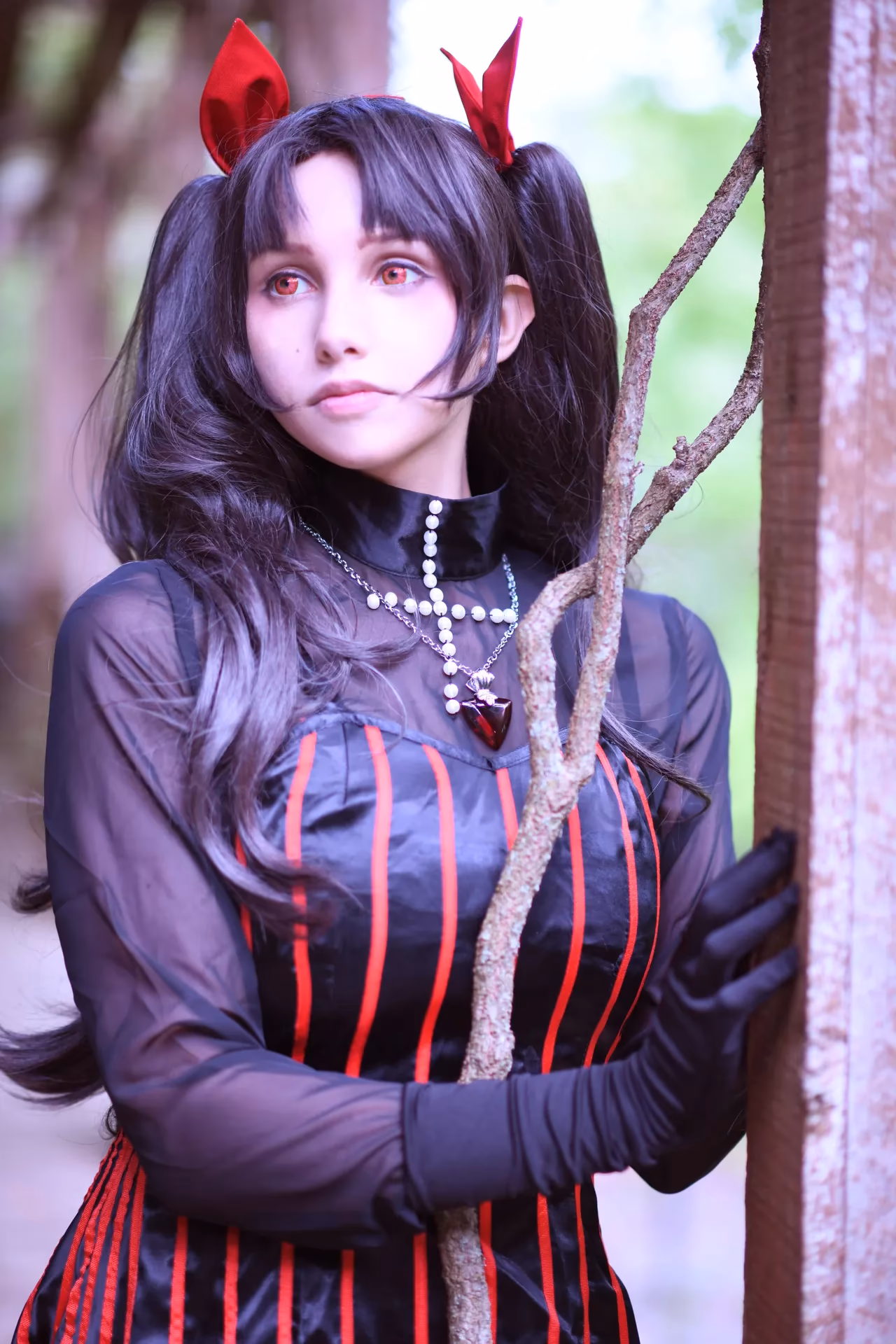 Alexandre is Fluffy as Rin Tohsaka — cosplay photo 8 of 10