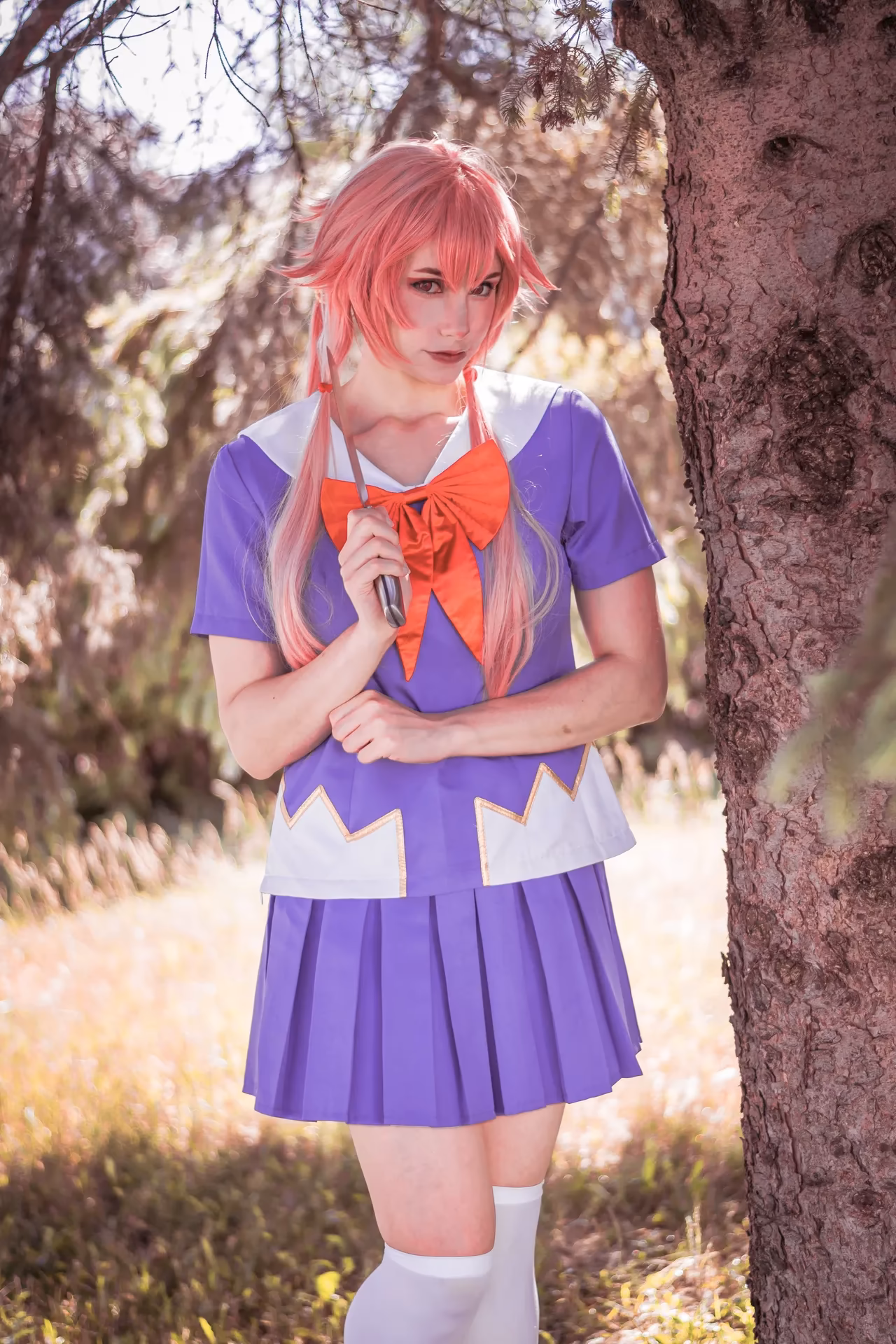 Alexandre is Fluffy as Yuno Gasai — cosplay photo 11 of 23