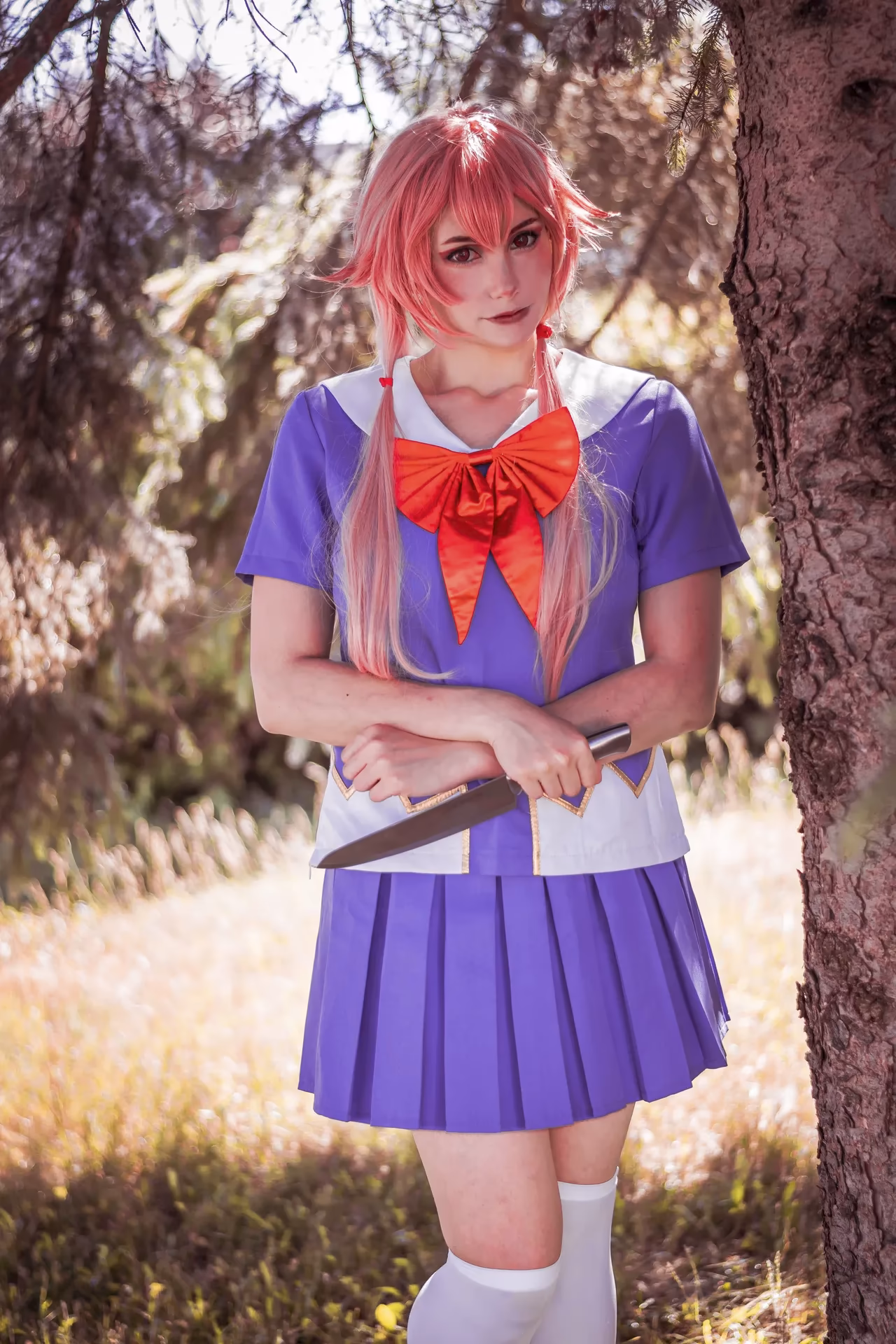 Alexandre is Fluffy as Yuno Gasai — cosplay photo 12 of 23
