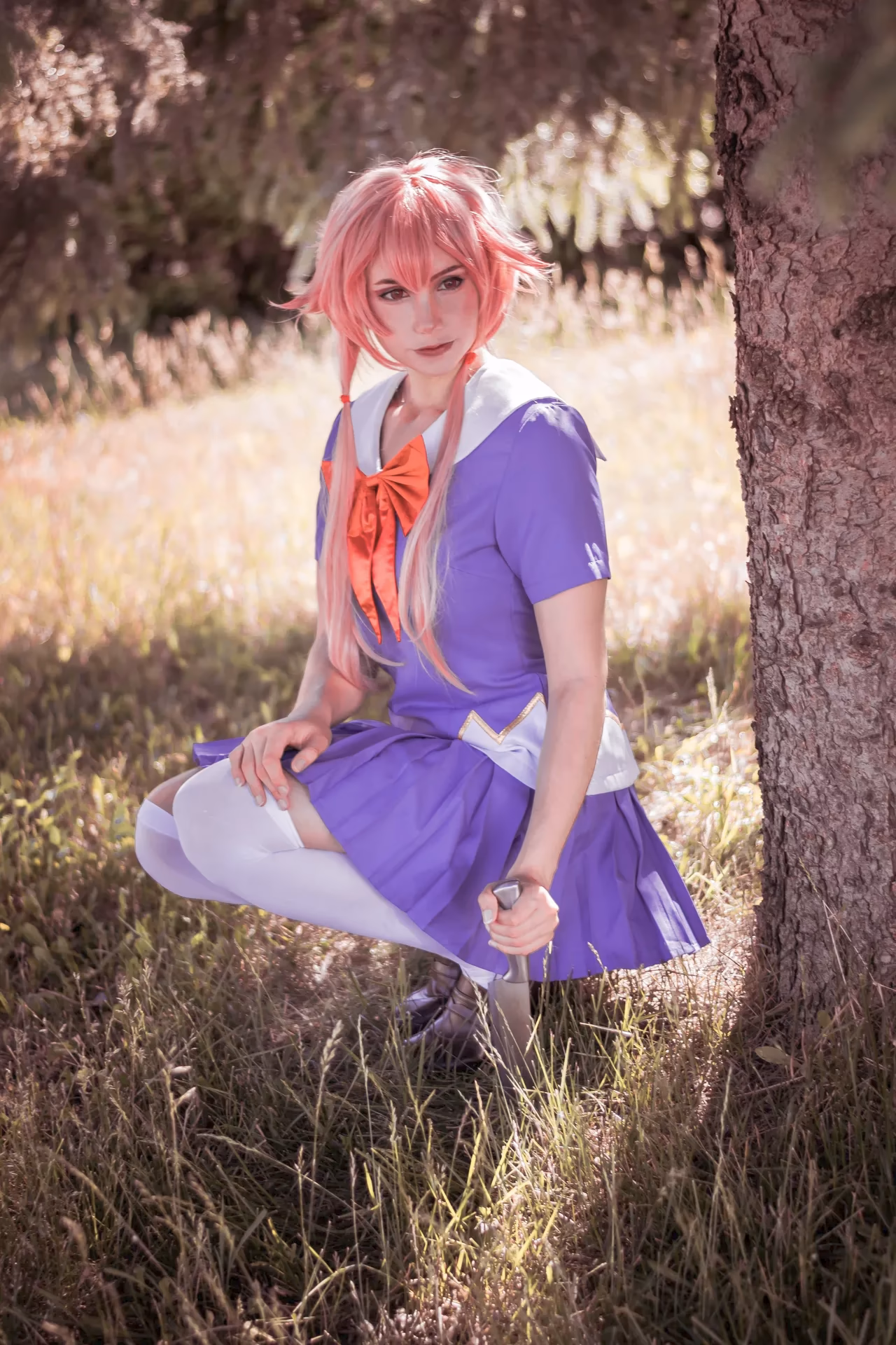 Alexandre is Fluffy as Yuno Gasai — cosplay photo 13 of 23