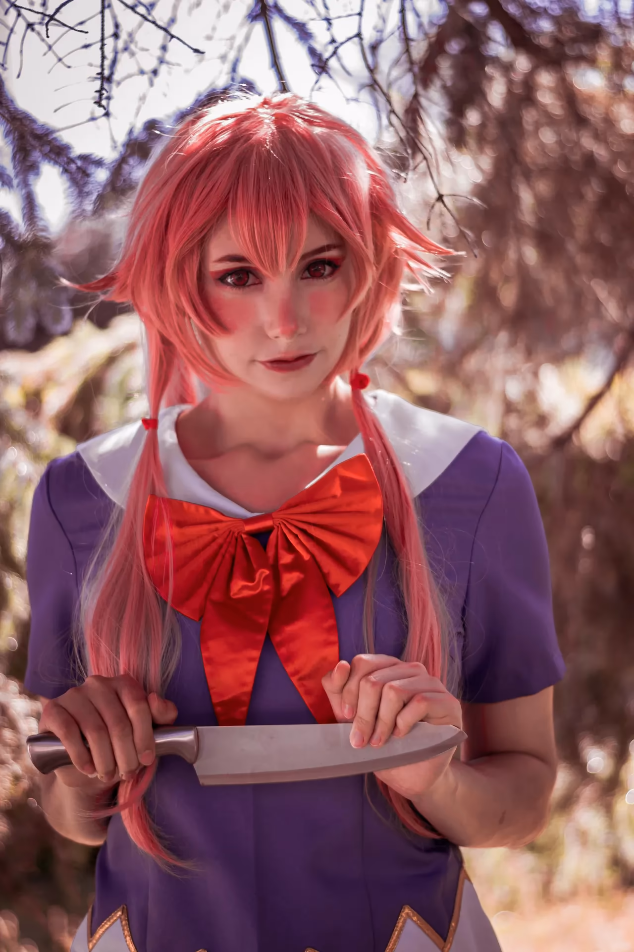 Alexandre is Fluffy as Yuno Gasai — cosplay photo 14 of 23