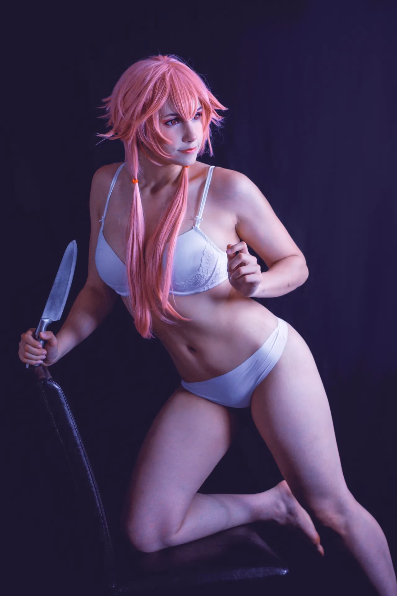 Alexandre is Fluffy as Yuno Gasai — cosplay photo 16 of 23