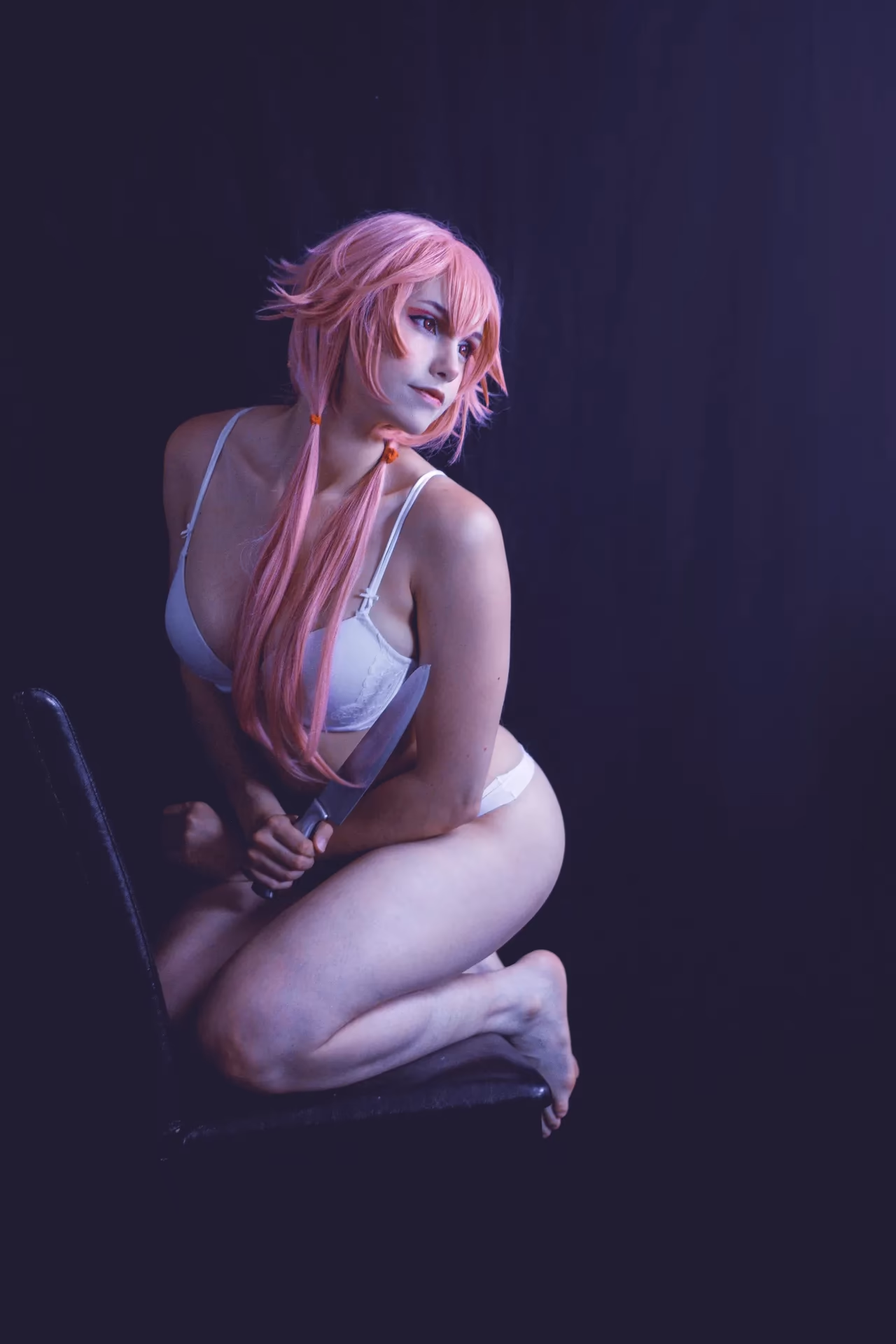 Alexandre is Fluffy as Yuno Gasai — cosplay photo 17 of 23