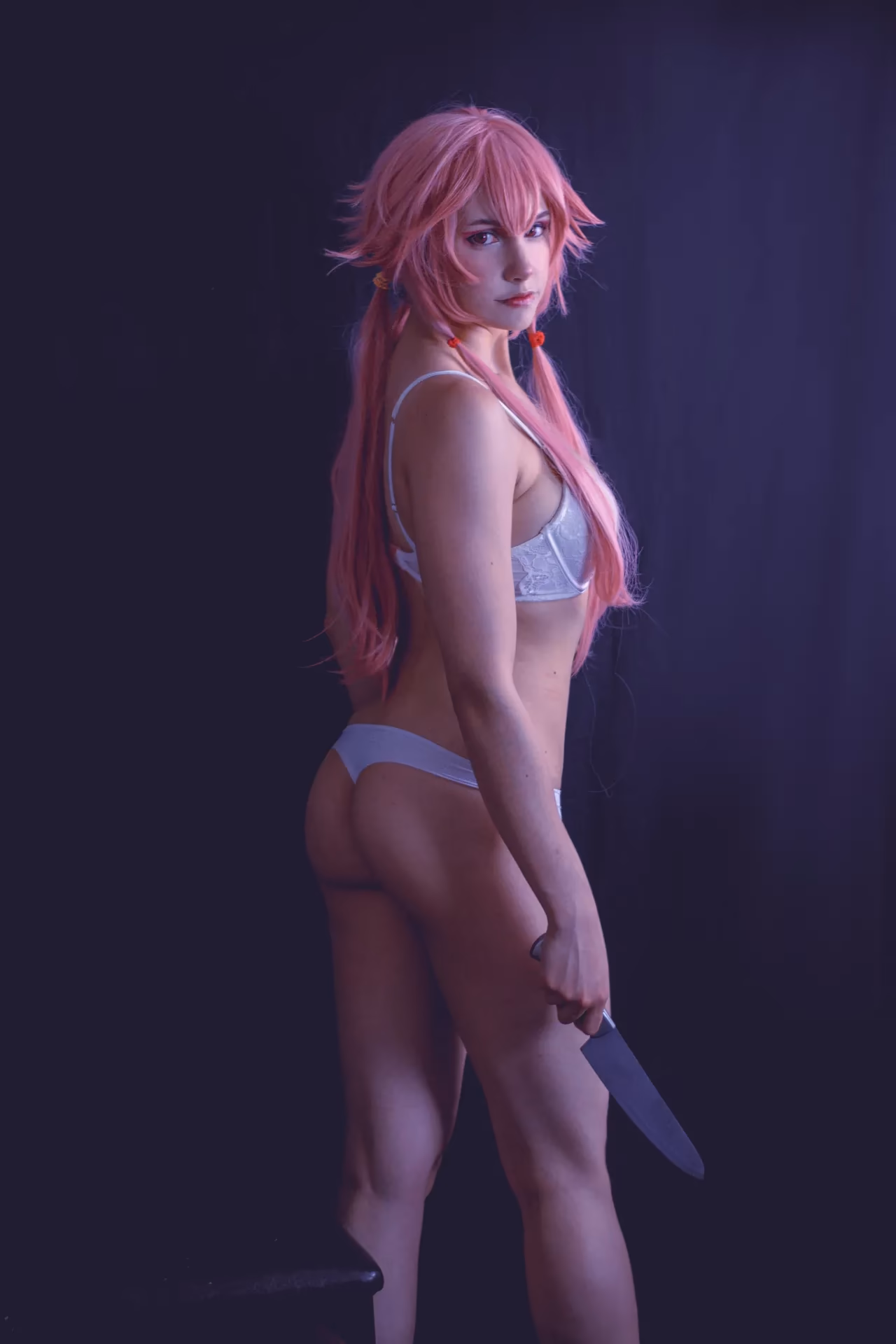 Alexandre is Fluffy as Yuno Gasai — cosplay photo 18 of 23