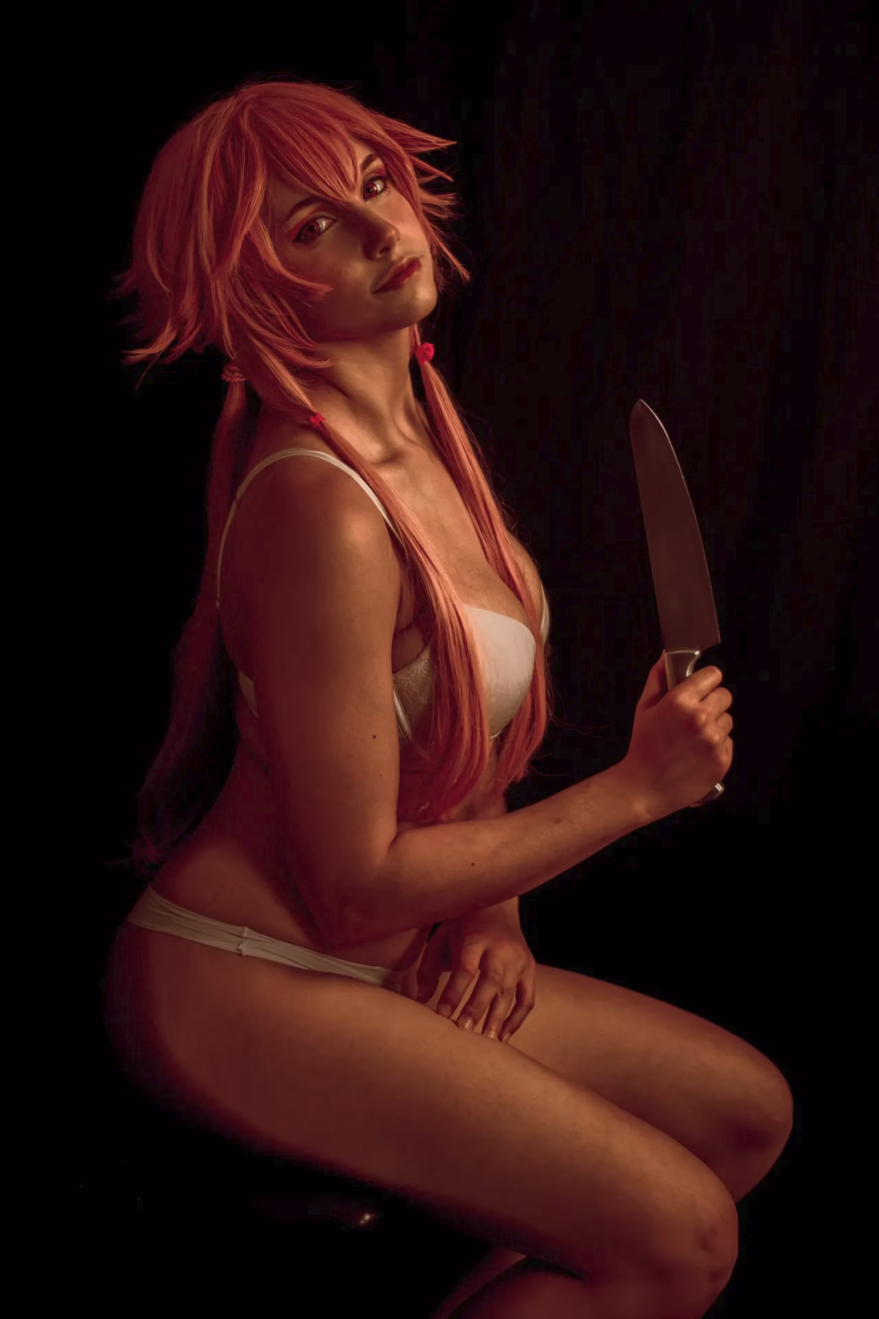 Alexandre is Fluffy as Yuno Gasai — cosplay photo 19 of 23