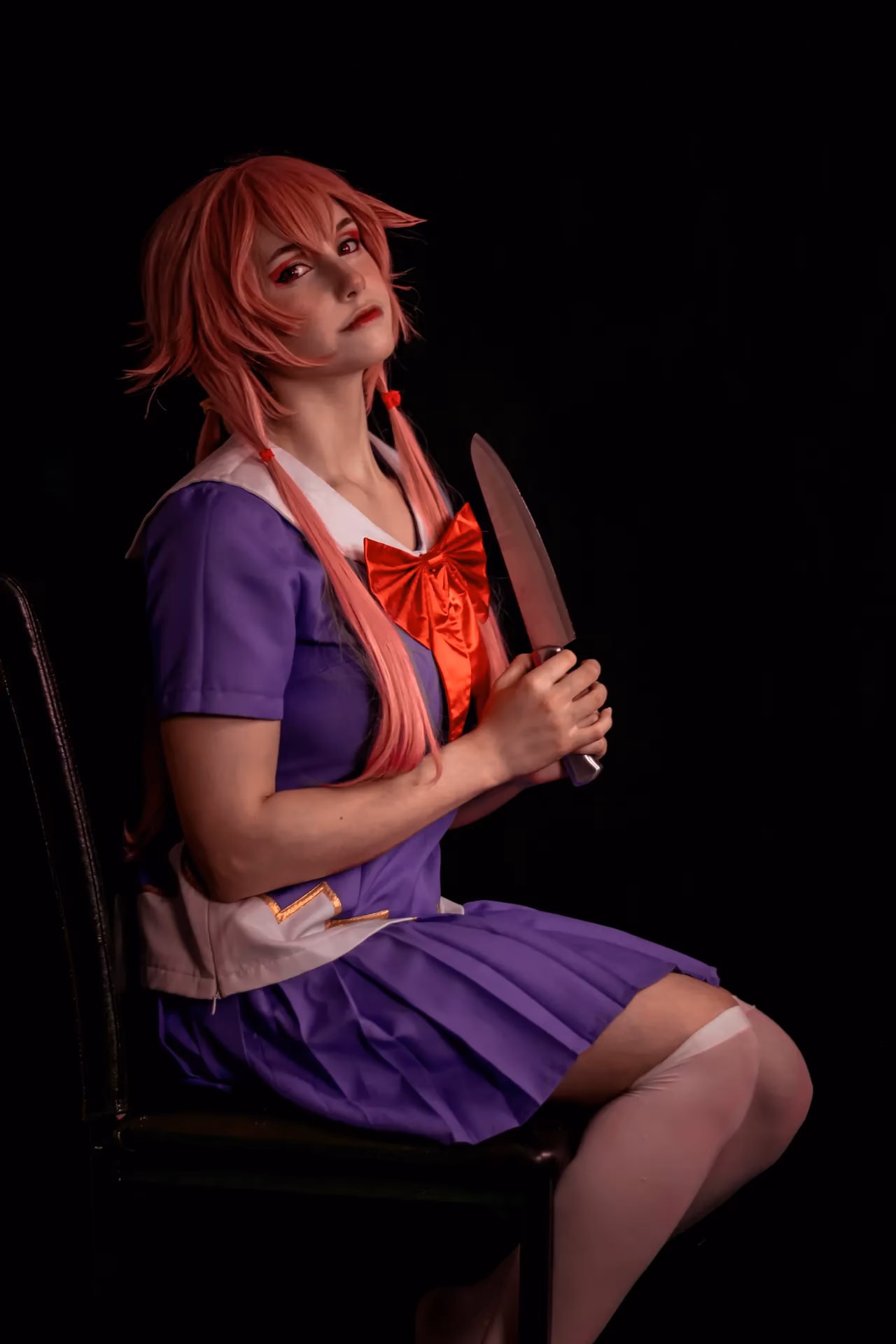 Alexandre is Fluffy as Yuno Gasai — cosplay photo 7 of 23