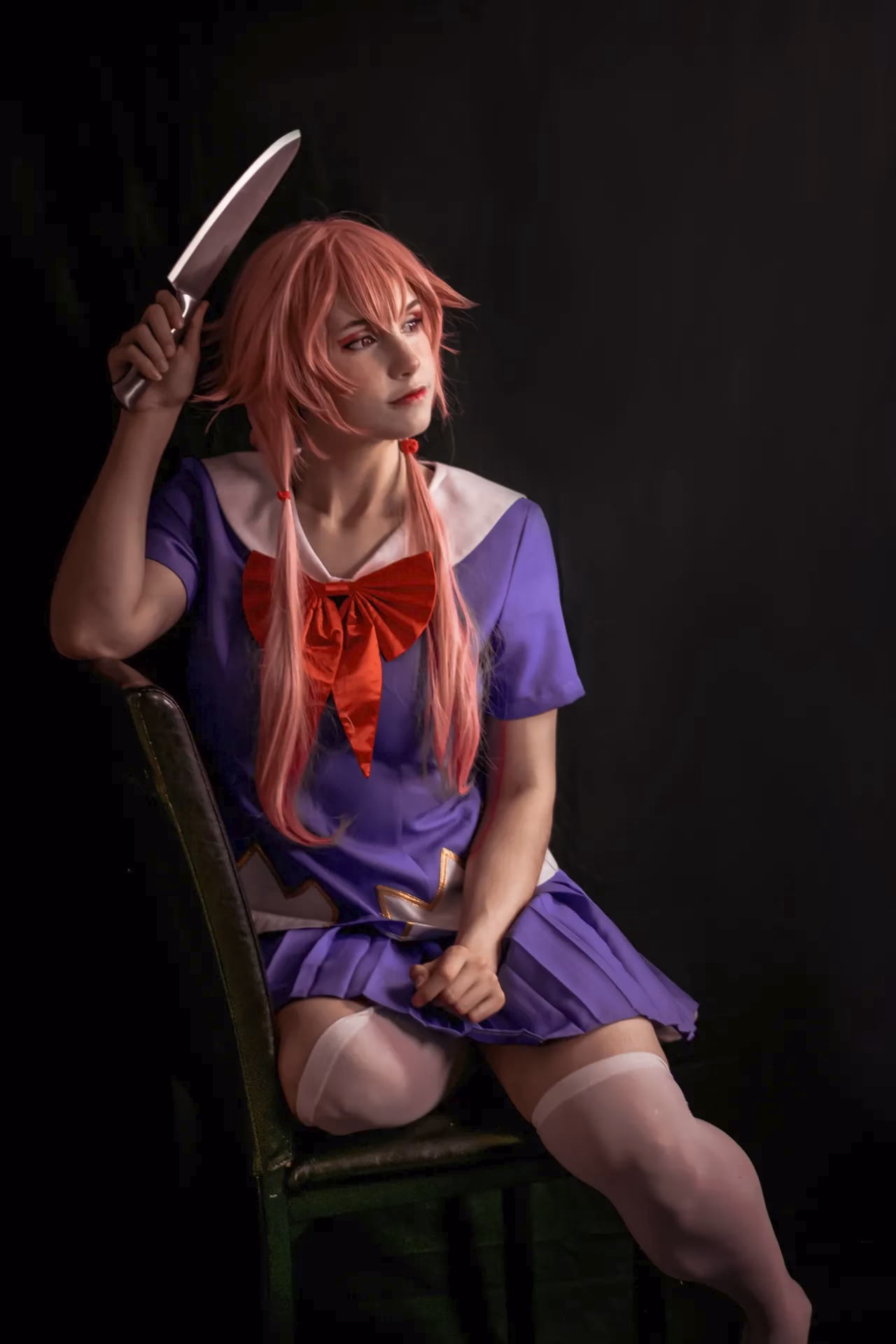 Alexandre is Fluffy as Yuno Gasai — cosplay photo 8 of 23