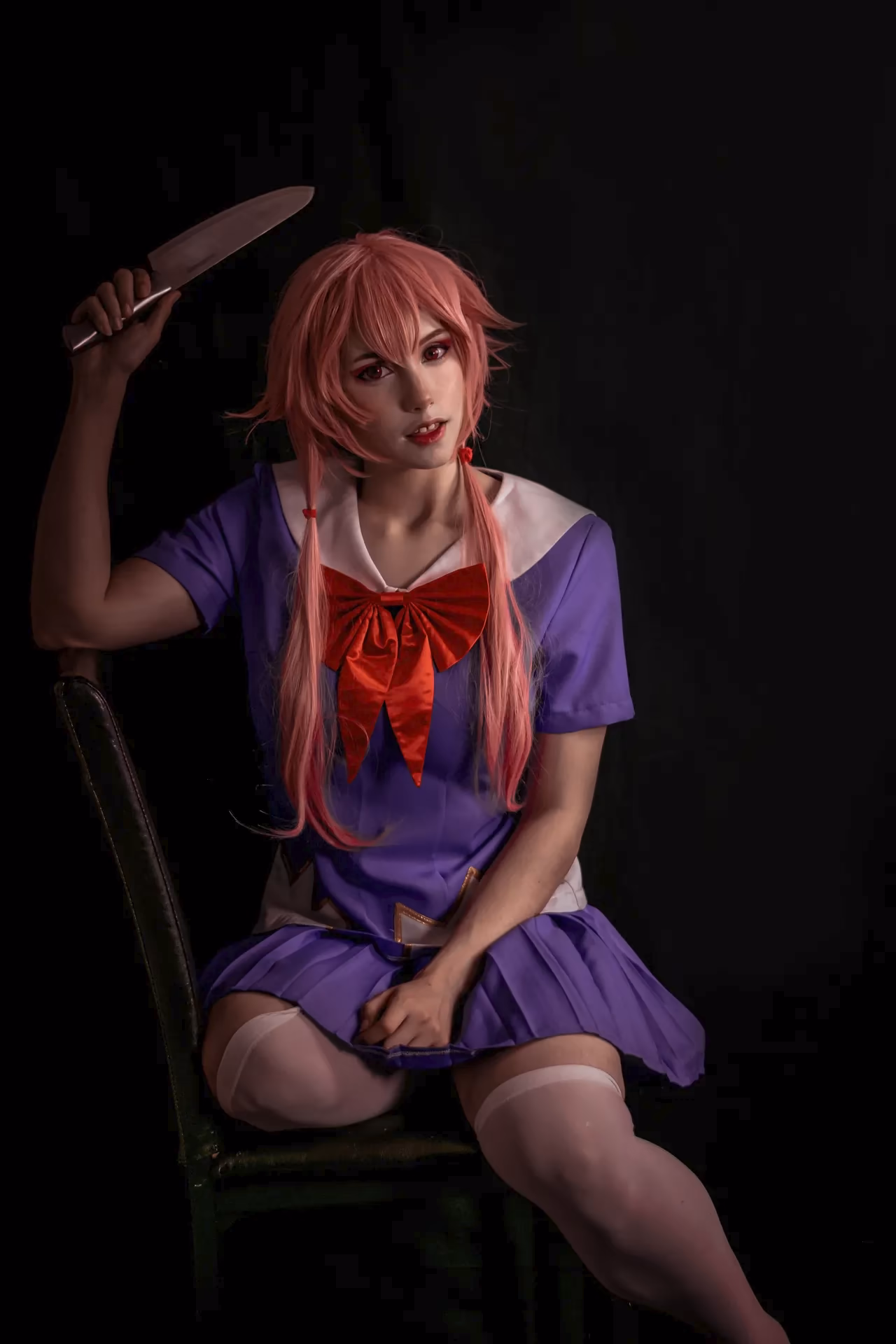 Alexandre is Fluffy as Yuno Gasai — cosplay photo 9 of 23