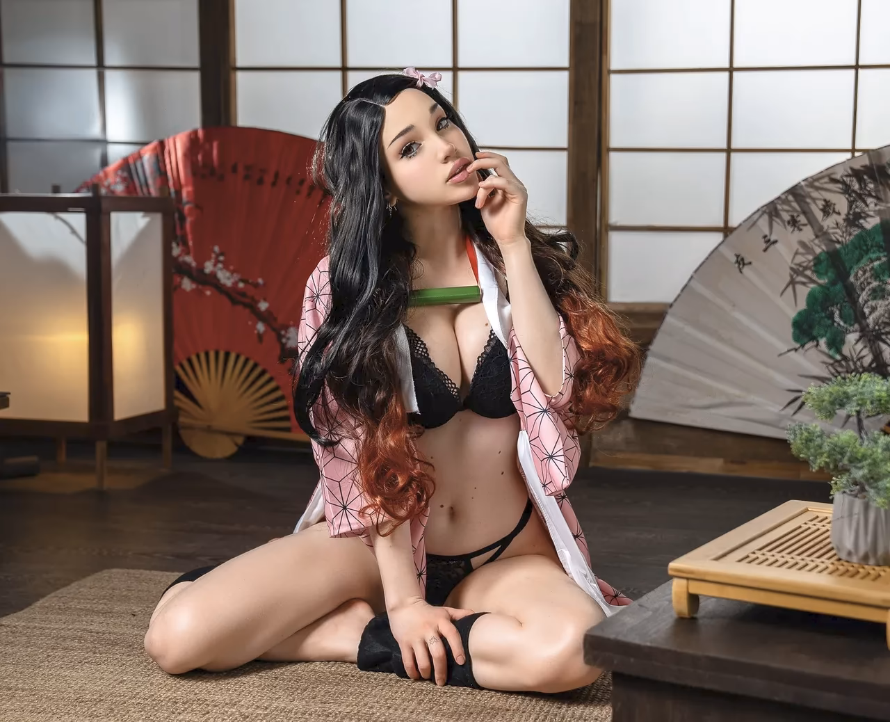 Alice Delish as Nezuko Kamado — cosplay photo 5 of 10