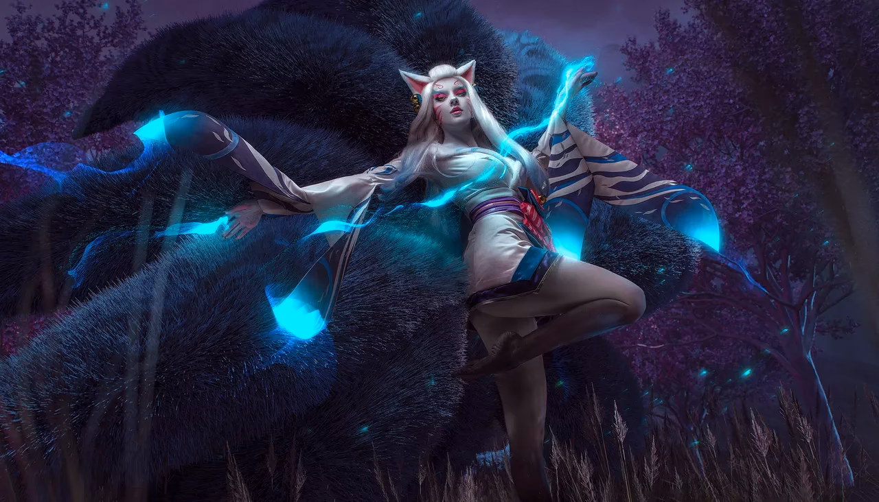 Alin Ma as Ahri — cosplay photo 3 of 39