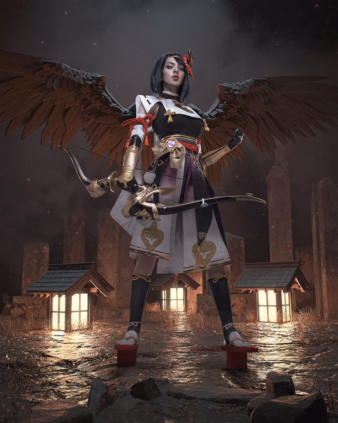 Alin Ma as Kujou Sara — cosplay photo 6 of 31