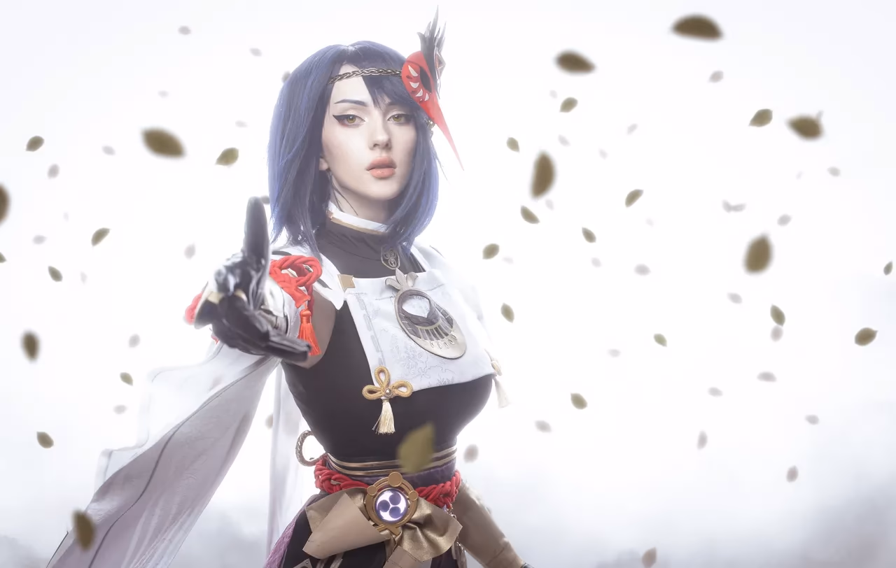 Alin Ma as Kujou Sara — cosplay photo 9 of 31