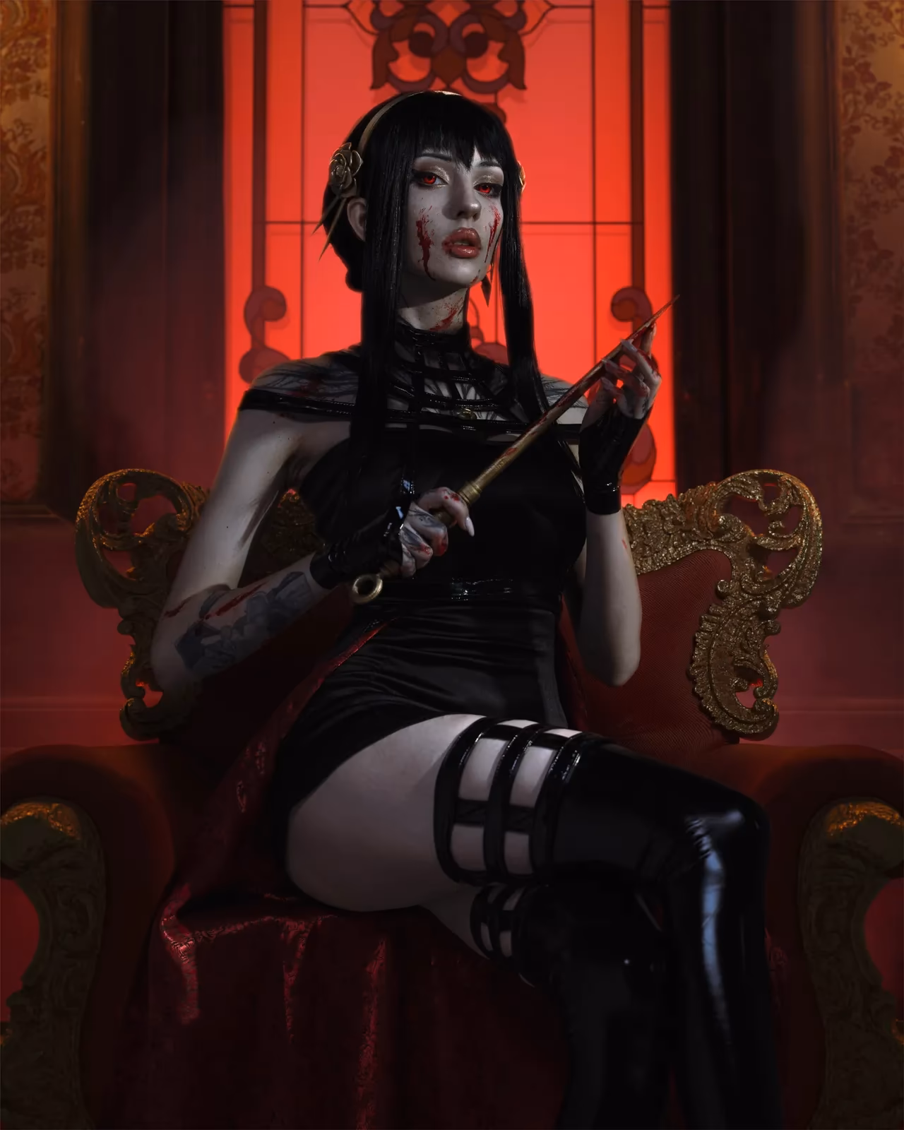 Alin Ma as Yor Forger — cosplay photo 3 of 36