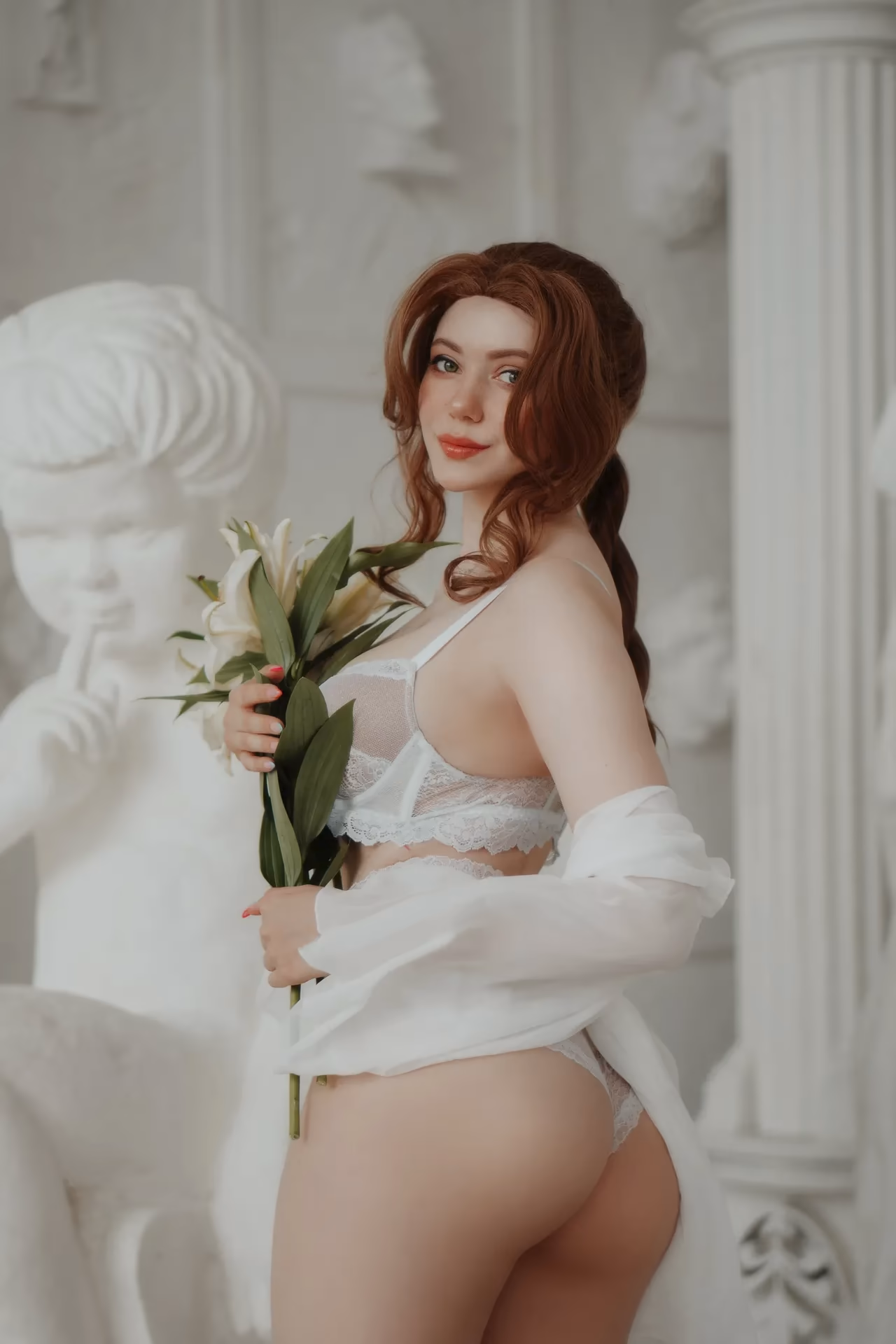 Alina Becker as Aerith Gainsborough — cosplay photo 2 of 28