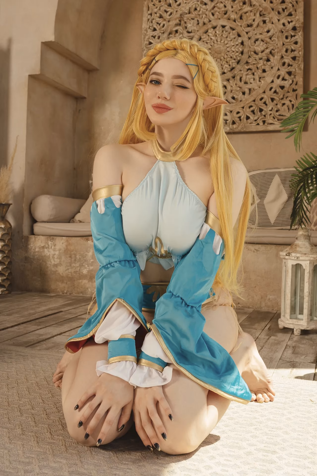 Alina Becker as Princess Zelda — cosplay photo 18 of 47