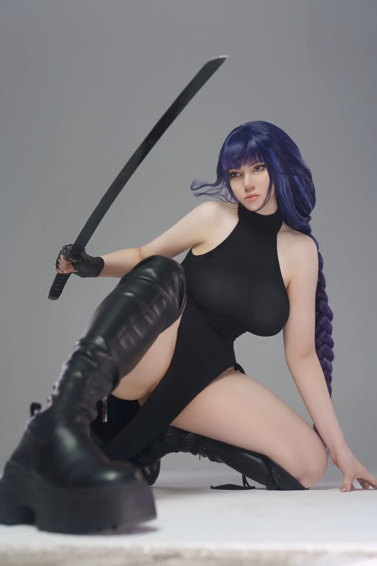 Alina Becker as Raiden Shogun — cosplay photo 17 of 63