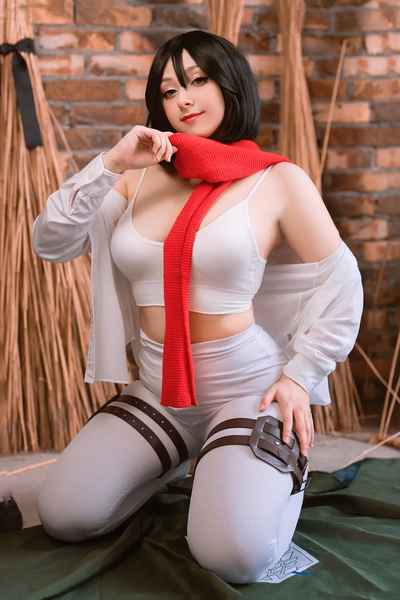Aluctoria as Mikasa Ackerman — cosplay photo 12 of 50