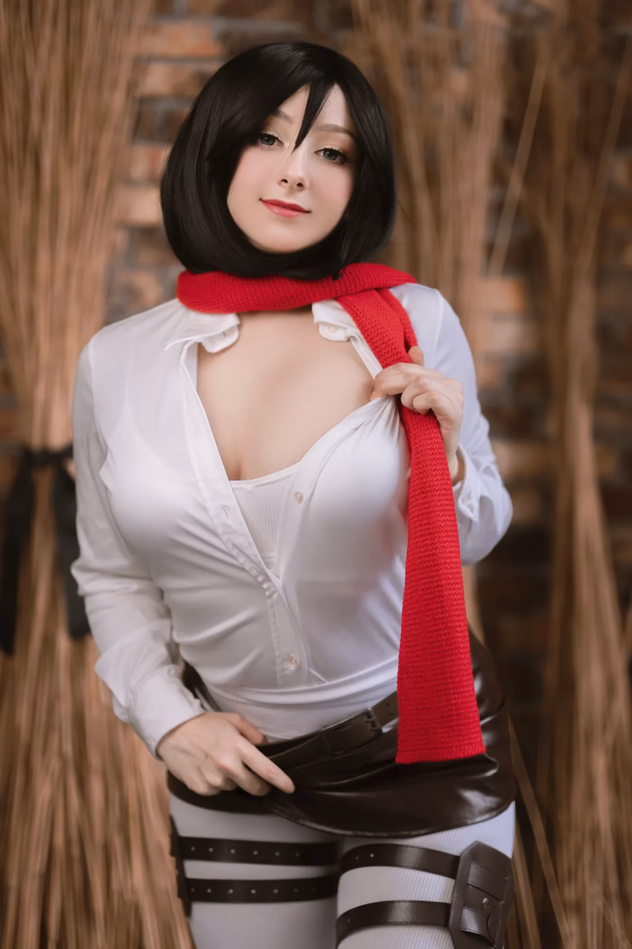 Aluctoria as Mikasa Ackerman — cosplay photo 5 of 50