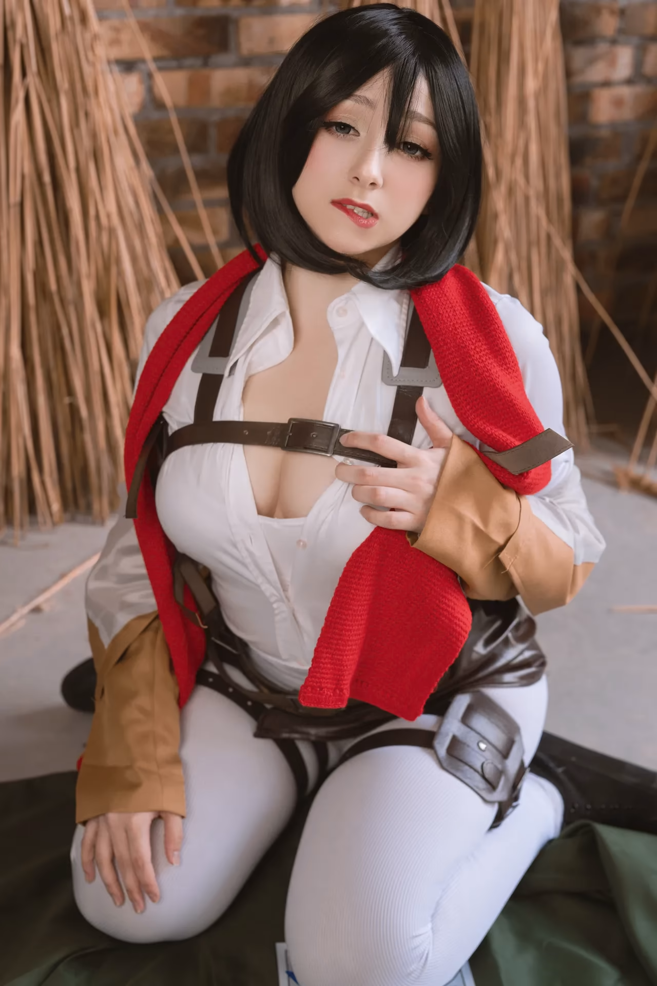 Aluctoria as Mikasa Ackerman — cosplay photo 8 of 50