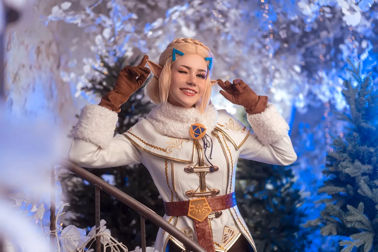 Anastasia Komori as Princess Zelda — cosplay photo 10 of 97