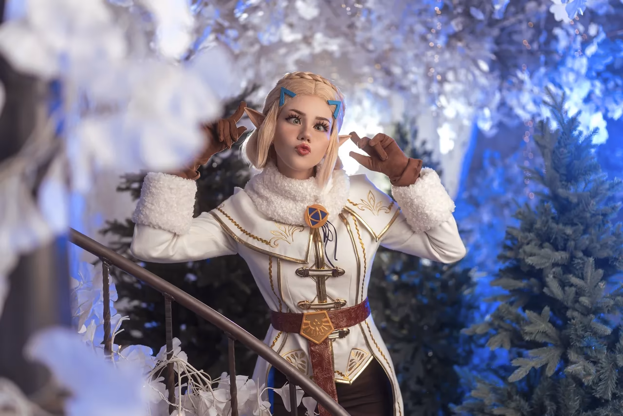 Anastasia Komori as Princess Zelda — cosplay photo 8 of 97