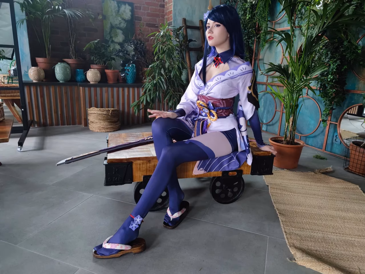 Anastasia Komori as Raiden Shogun — cosplay photo 2 of 94