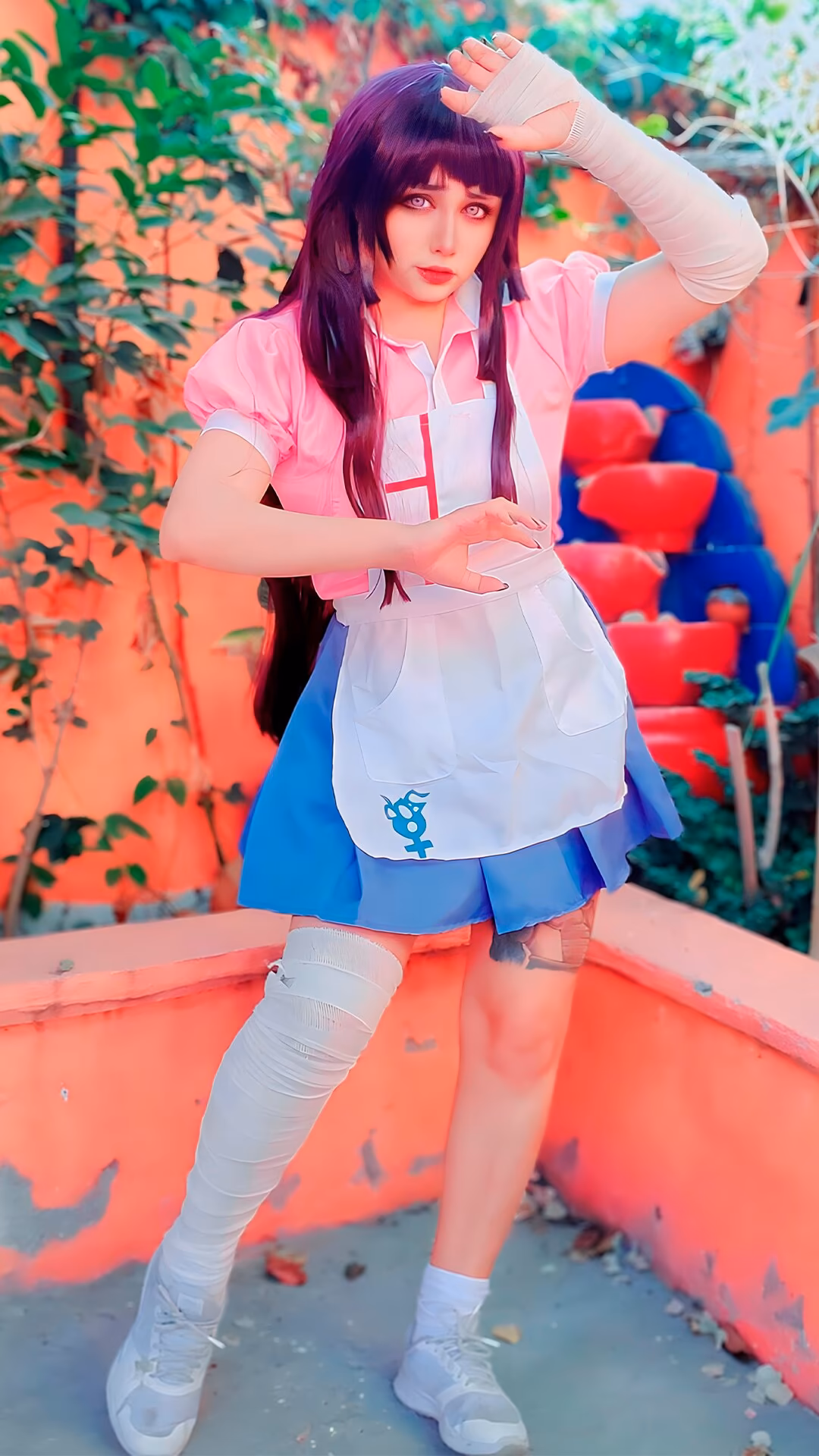 Arelly Trujillo - Mikan Tsumiki - Danganronpa - Cosplay Gallery - 7 Images — gallery preview