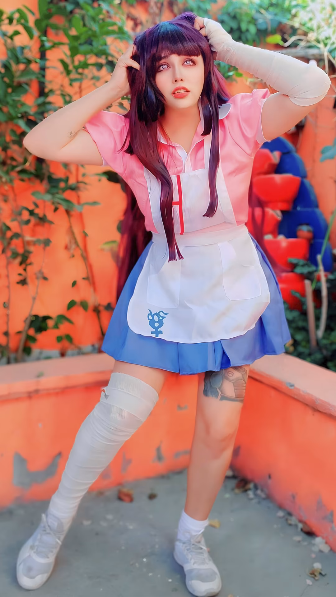 Arelly Trujillo as Mikan Tsumiki — cosplay photo 2 of 7