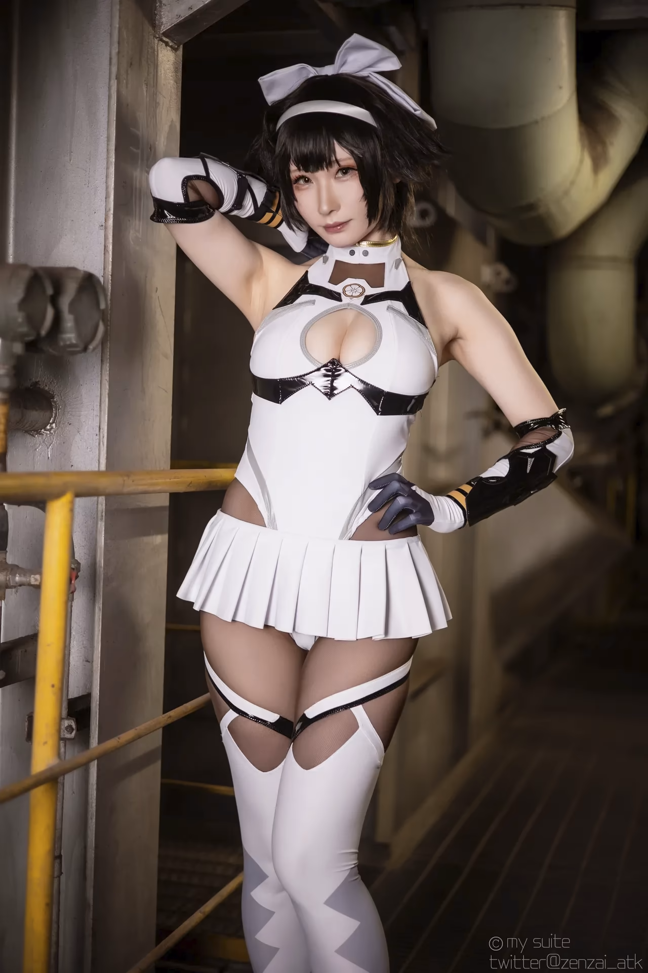 Atsuki as Atago and Takao — cosplay photo 189 of 349