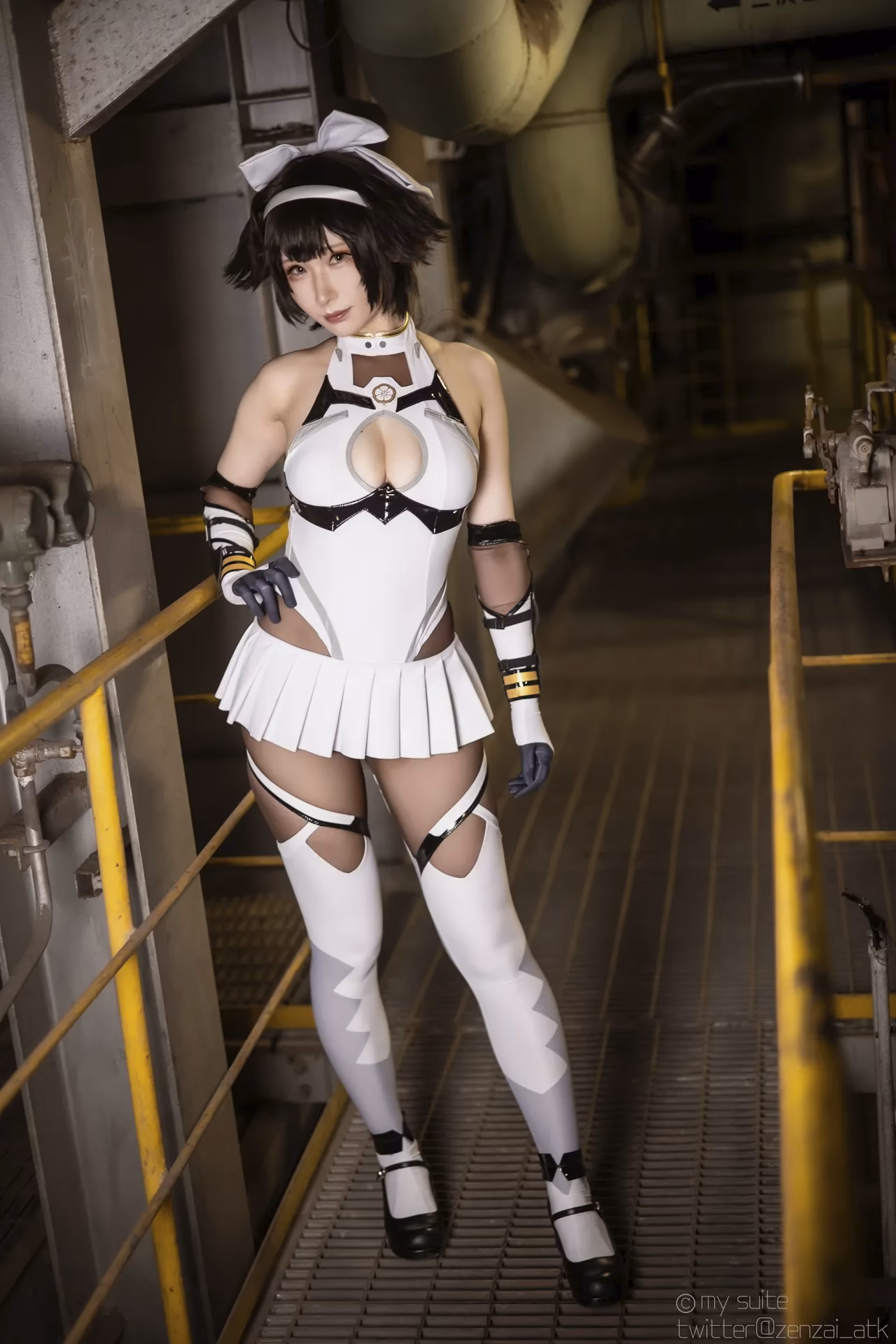 Atsuki as Atago and Takao — cosplay photo 191 of 349