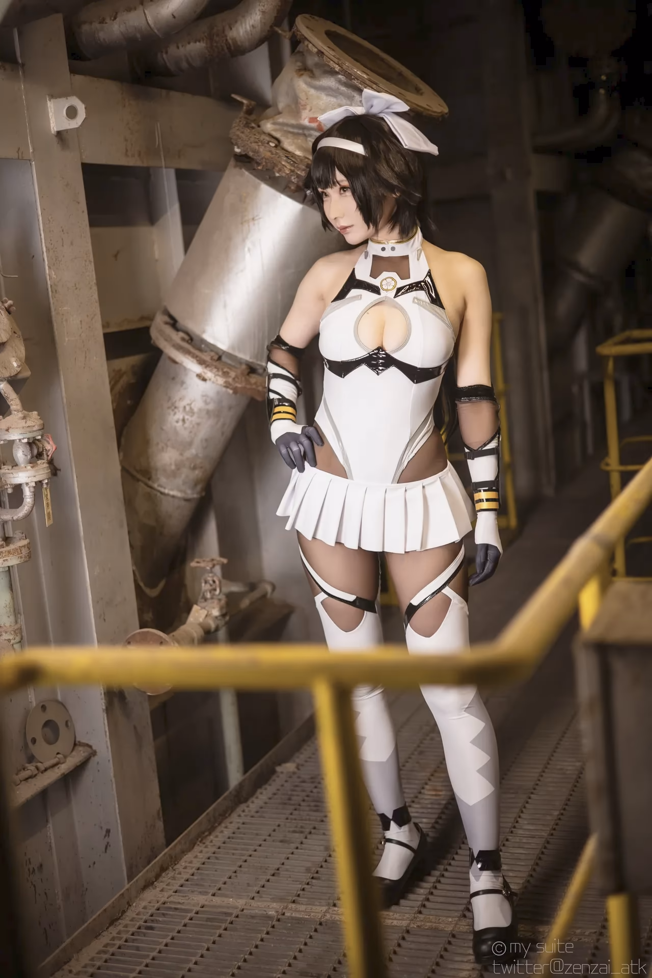 Atsuki as Atago and Takao — cosplay photo 200 of 349
