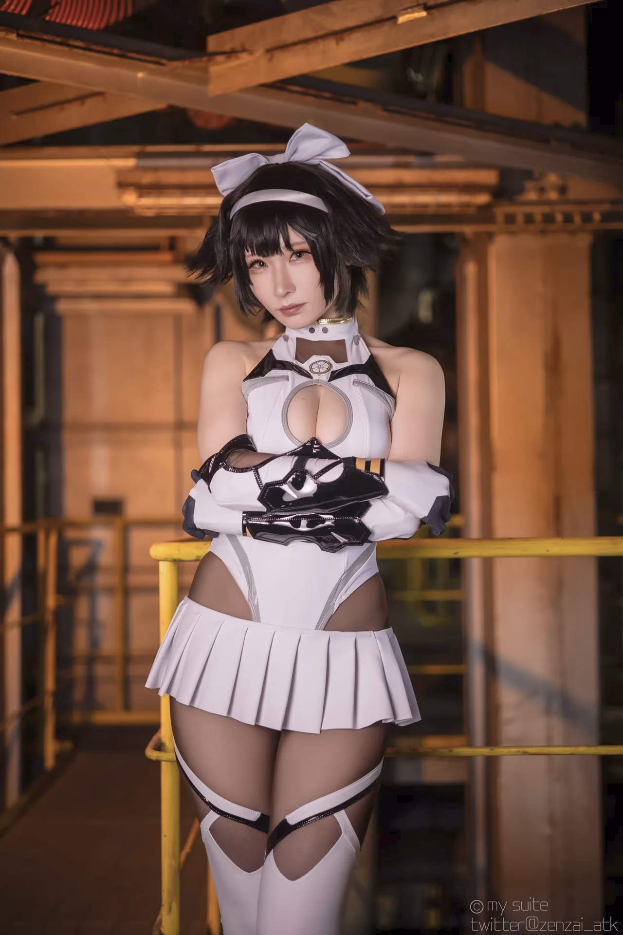 Atsuki as Atago and Takao — cosplay photo 228 of 349