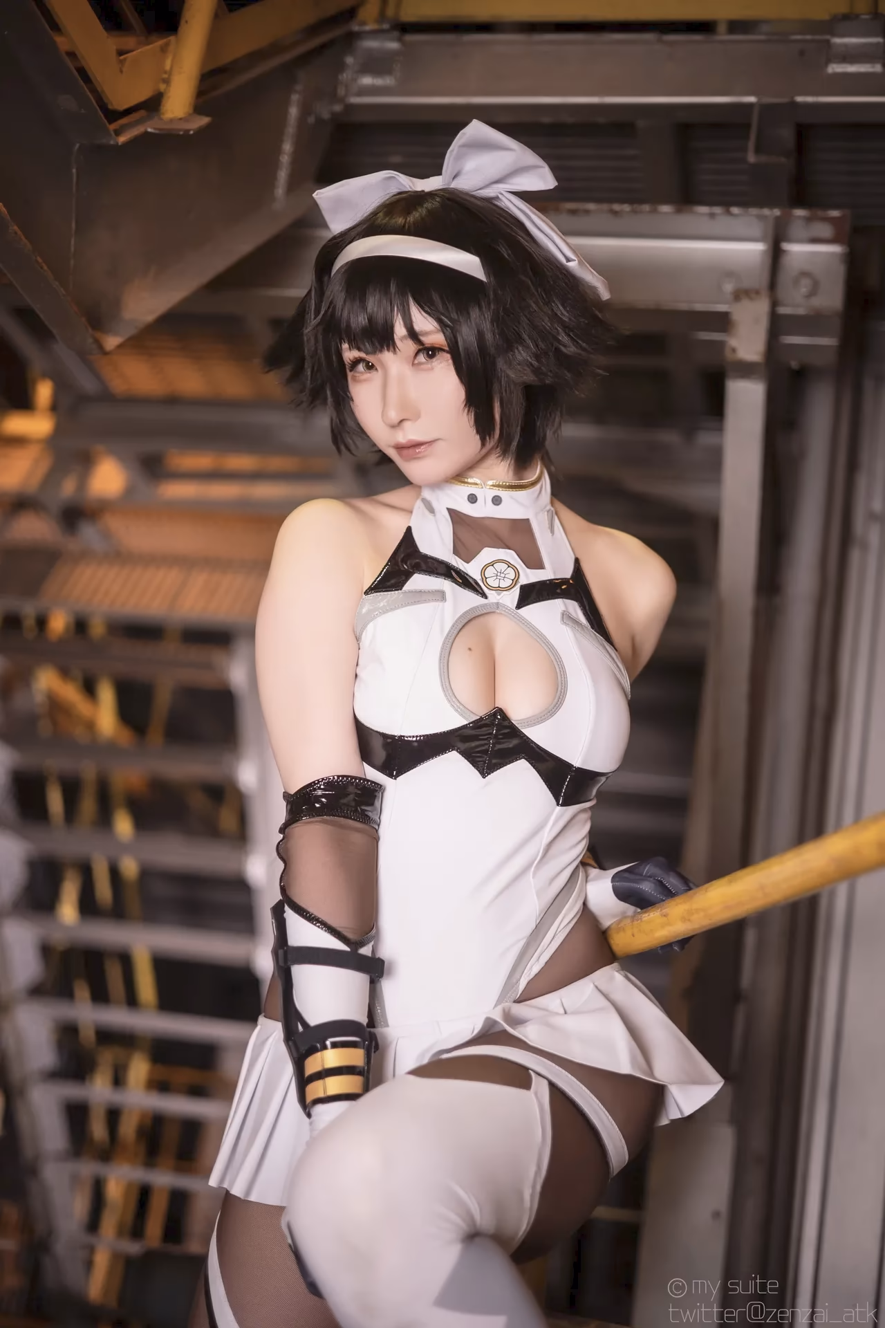 Atsuki as Atago and Takao — cosplay photo 292 of 349