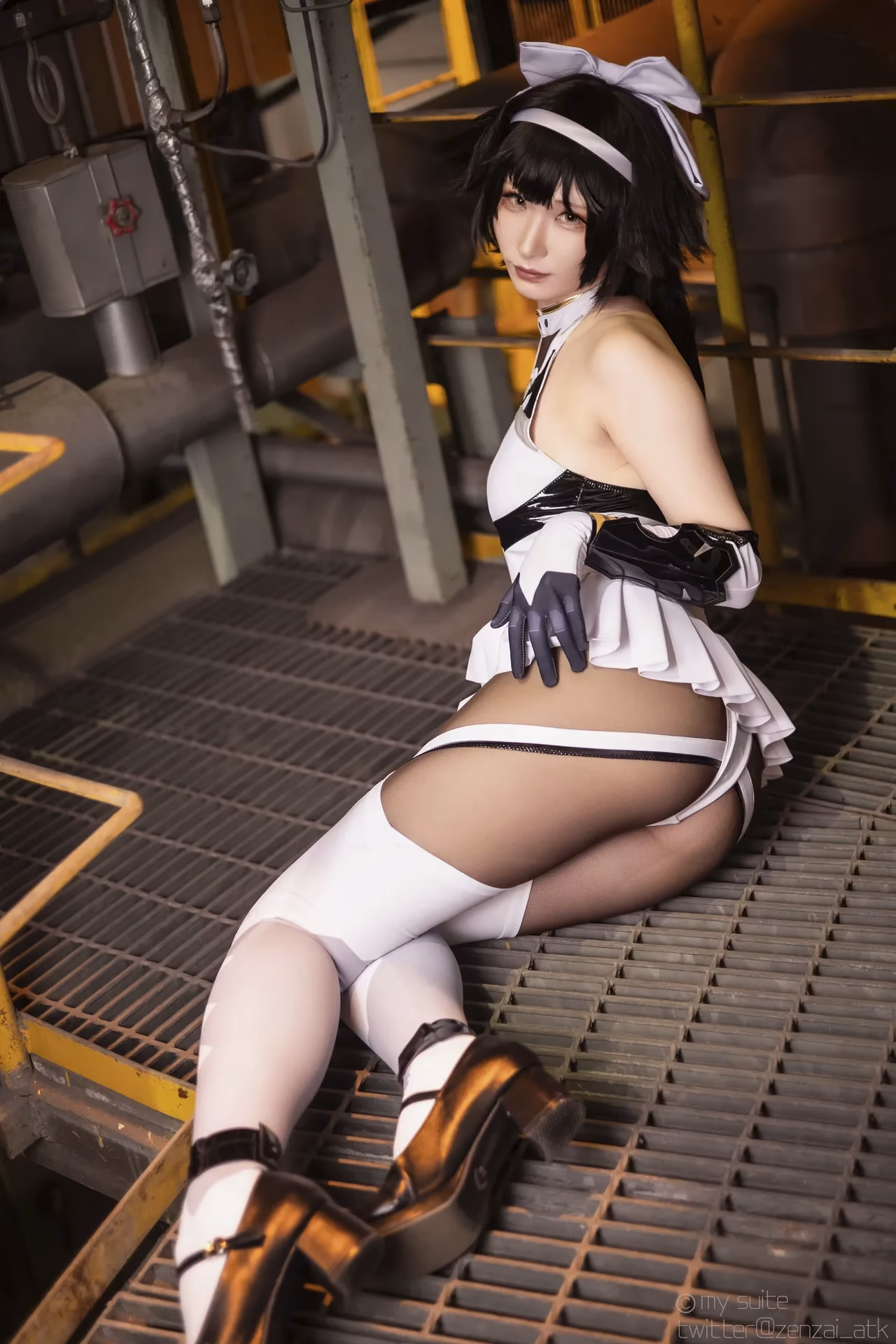 Atsuki as Atago and Takao — cosplay photo 307 of 349