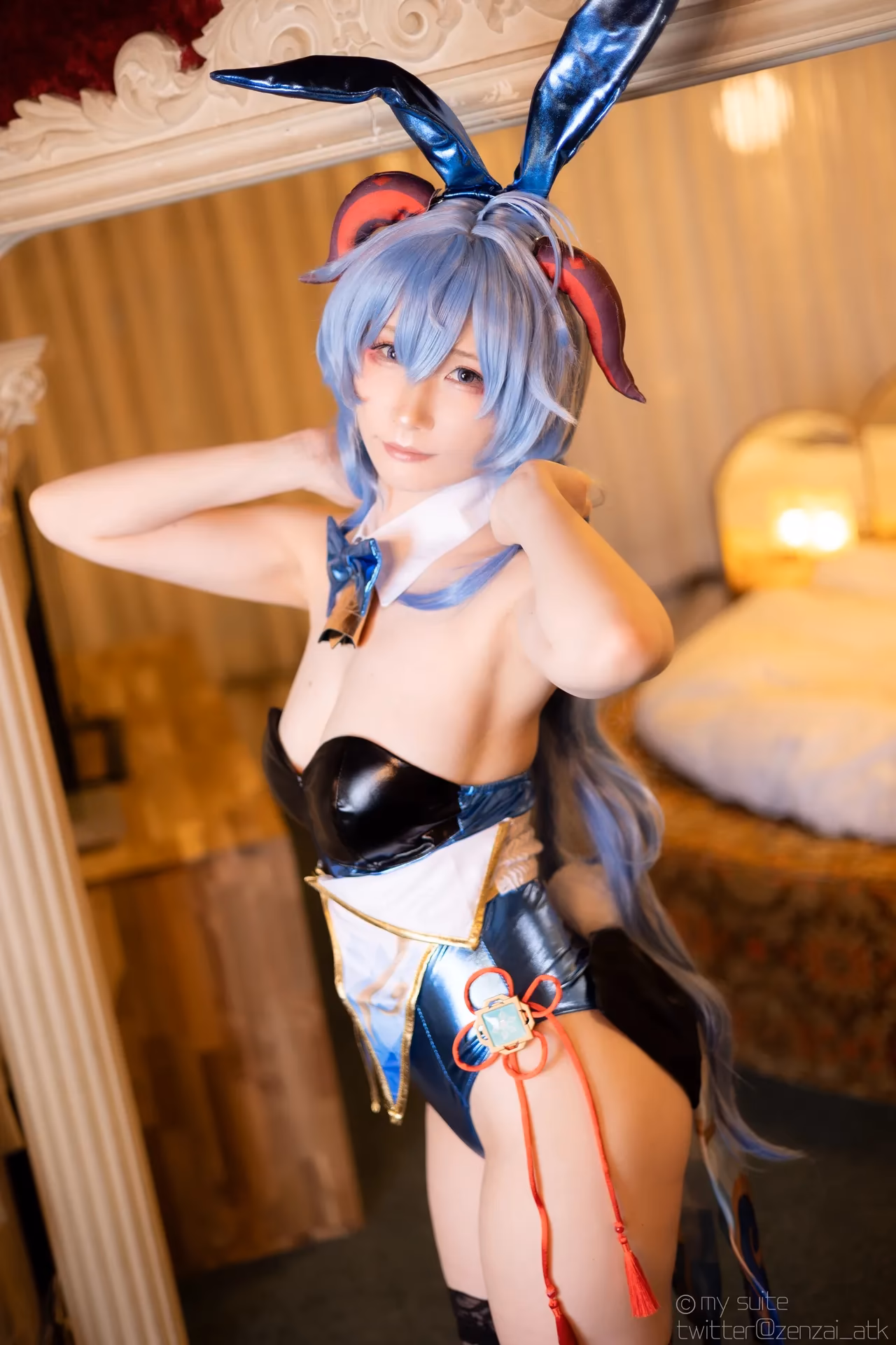 Atsuki as Eula Lawrence, Ganyu, Sangonomiya Kokomi, Nilou, and Yelan — cosplay photo 101 of 381
