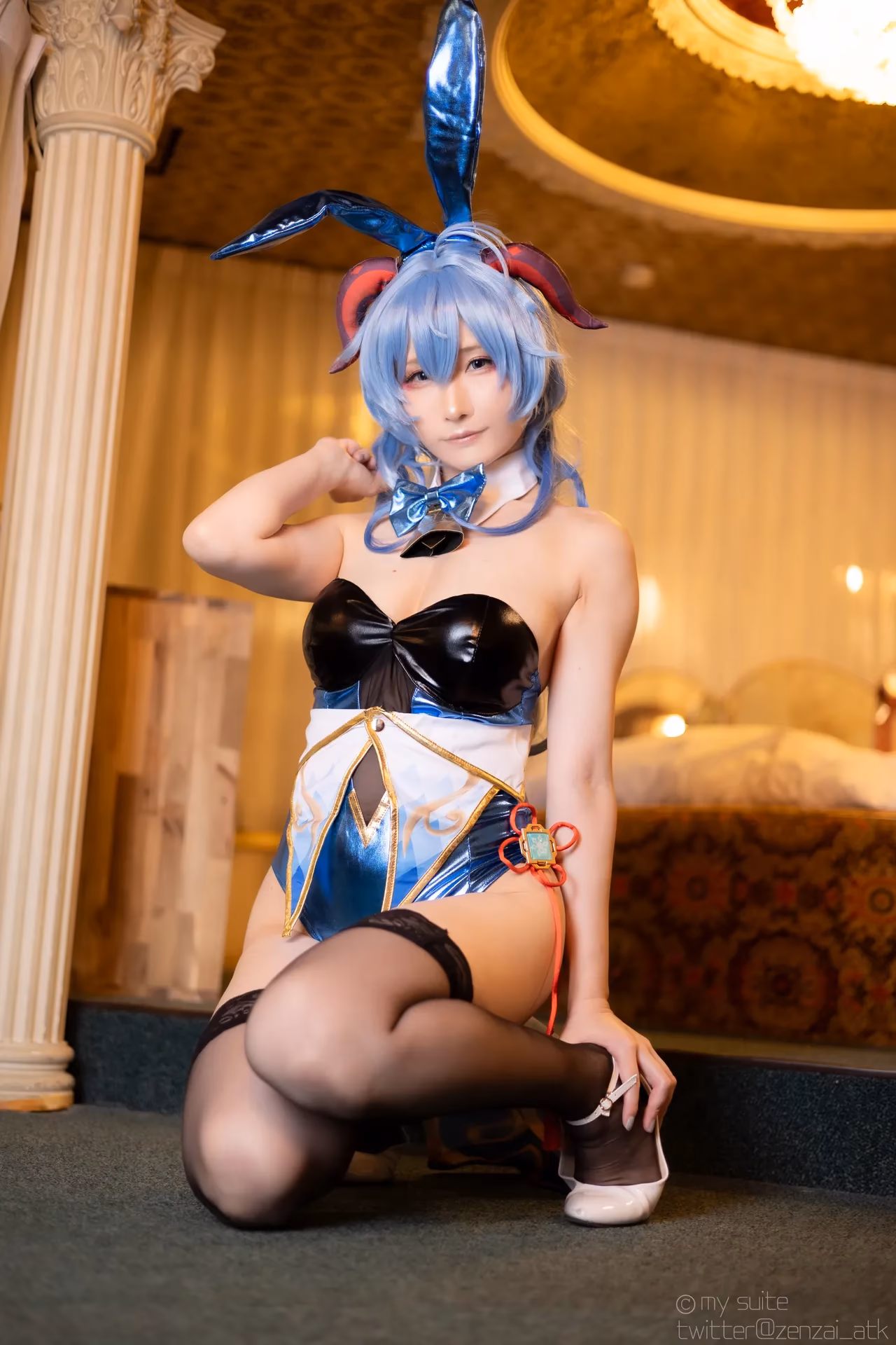 Atsuki as Eula Lawrence, Ganyu, Sangonomiya Kokomi, Nilou, and Yelan — cosplay photo 107 of 381