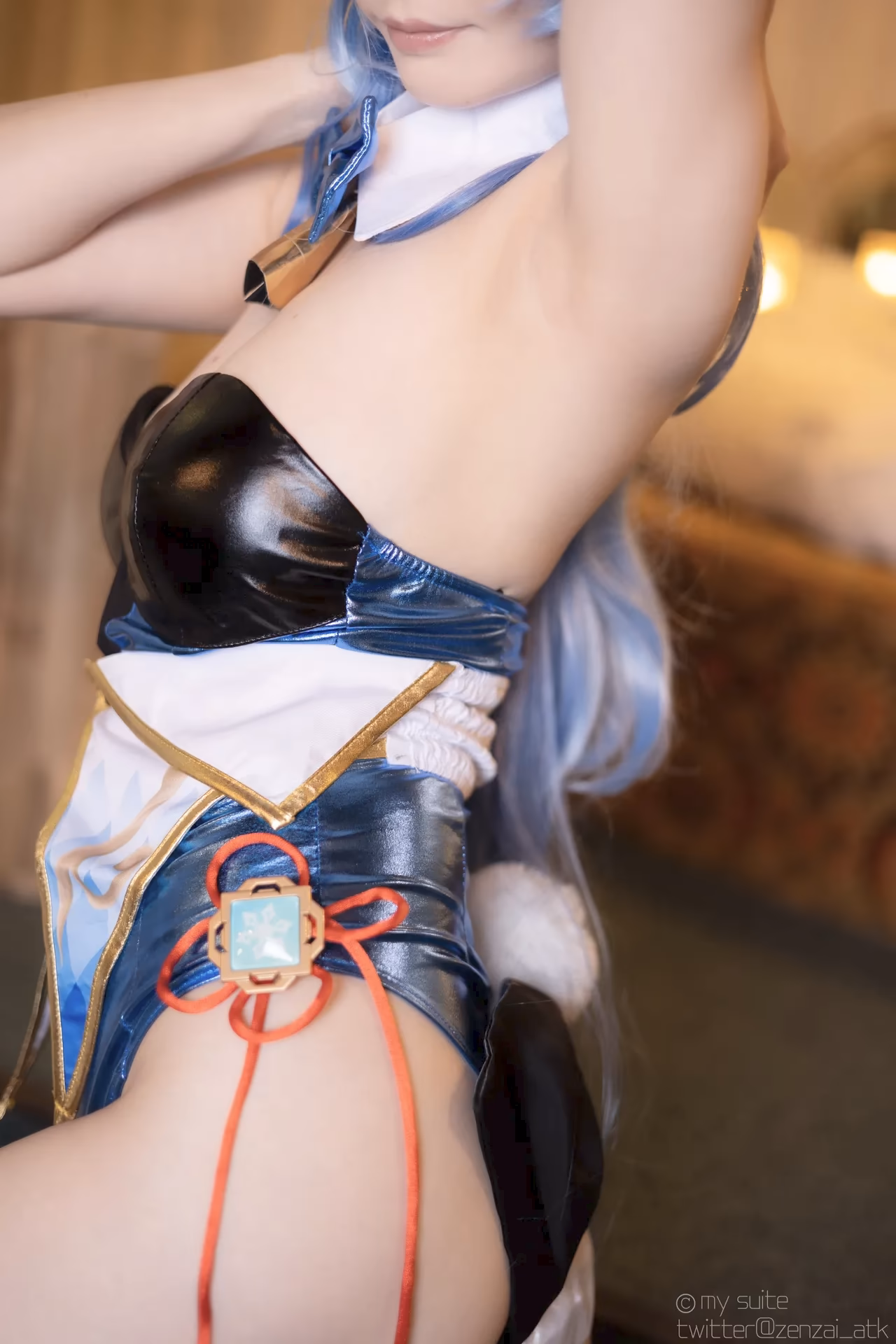 Atsuki as Eula Lawrence, Ganyu, Sangonomiya Kokomi, Nilou, and Yelan — cosplay photo 123 of 381