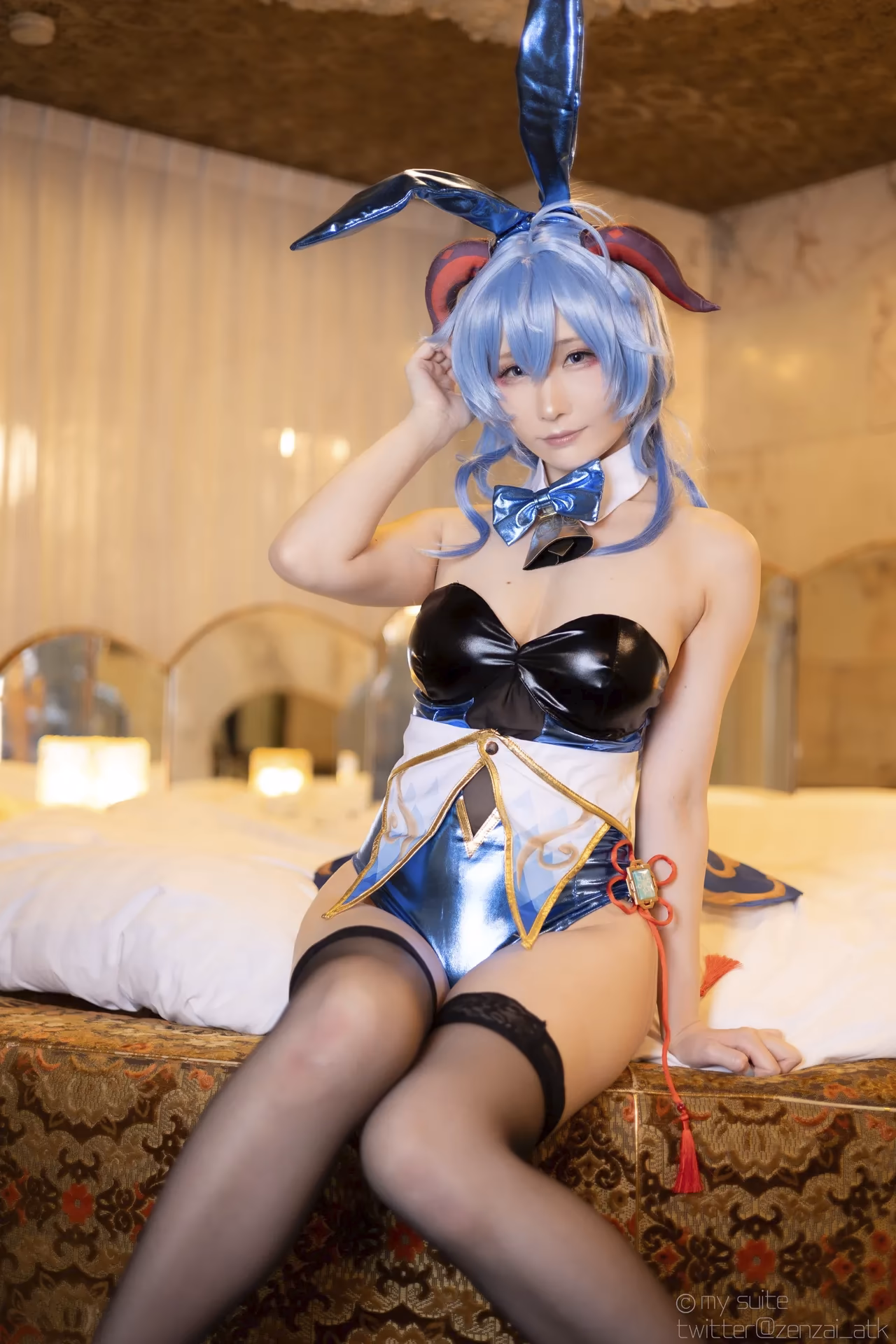 Atsuki as Eula Lawrence, Ganyu, Sangonomiya Kokomi, Nilou, and Yelan — cosplay photo 127 of 381