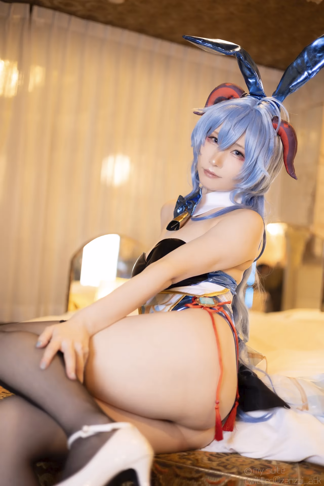 Atsuki as Eula Lawrence, Ganyu, Sangonomiya Kokomi, Nilou, and Yelan — cosplay photo 133 of 381