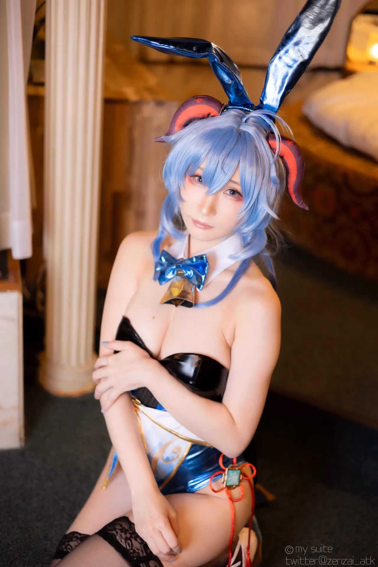 Atsuki as Eula Lawrence, Ganyu, Sangonomiya Kokomi, Nilou, and Yelan — cosplay photo 153 of 381