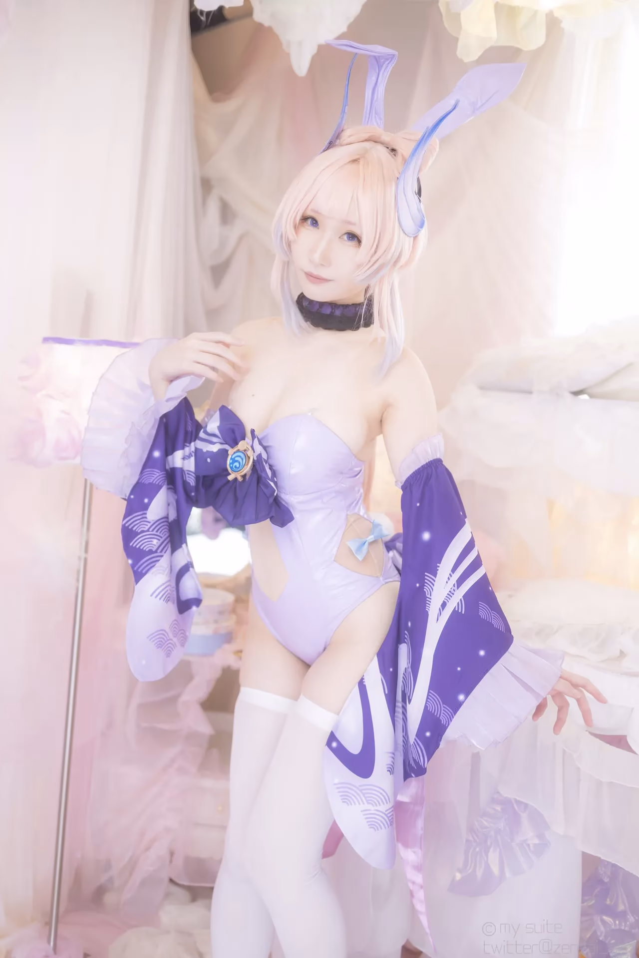Atsuki as Eula Lawrence, Ganyu, Sangonomiya Kokomi, Nilou, and Yelan — cosplay photo 156 of 381