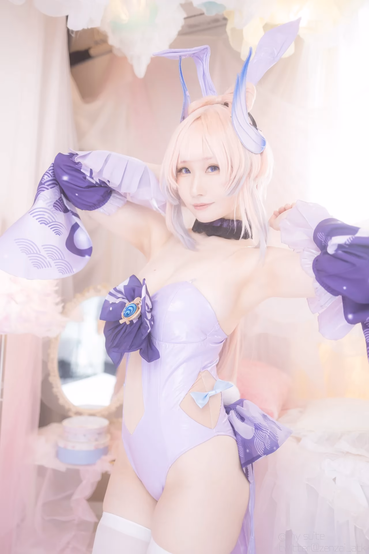 Atsuki as Eula Lawrence, Ganyu, Sangonomiya Kokomi, Nilou, and Yelan — cosplay photo 161 of 381